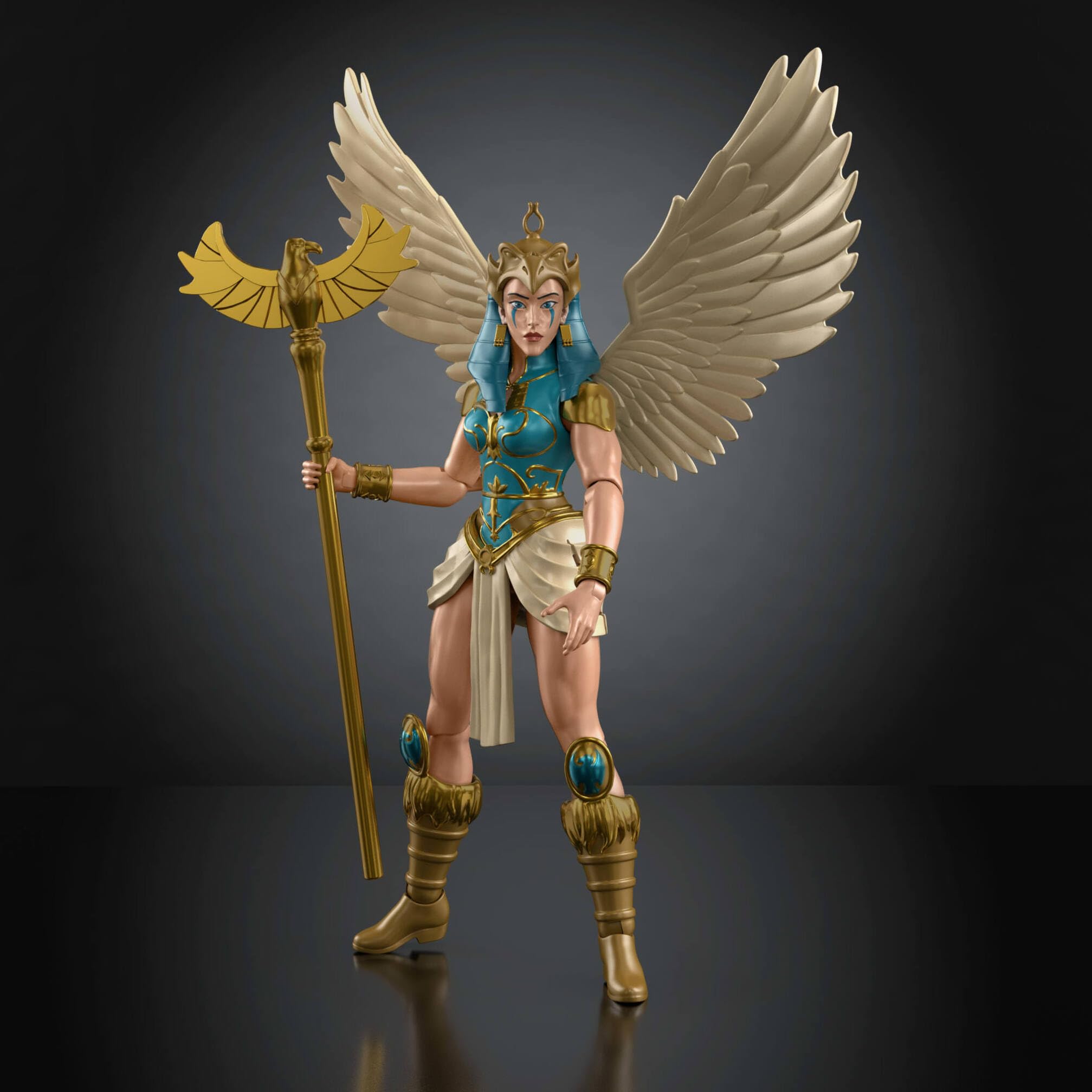 Masters of the Universe Origins 200X Sorceress Action Figure - 5.5-inch Scale, 16 Points of Articulation, Staff Accessory 6