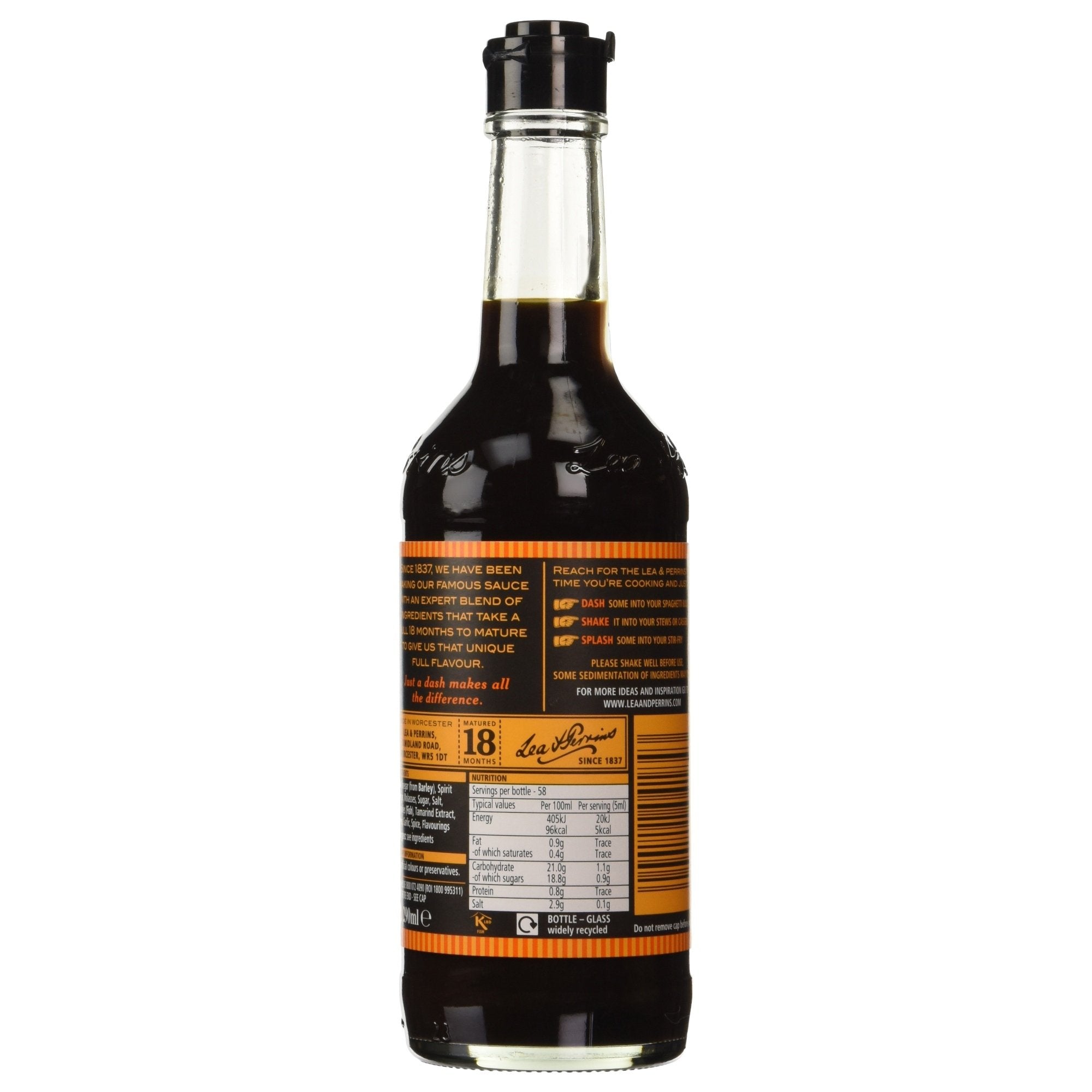 Lea & Perrins Worcestershire Sauce 290 ml 4