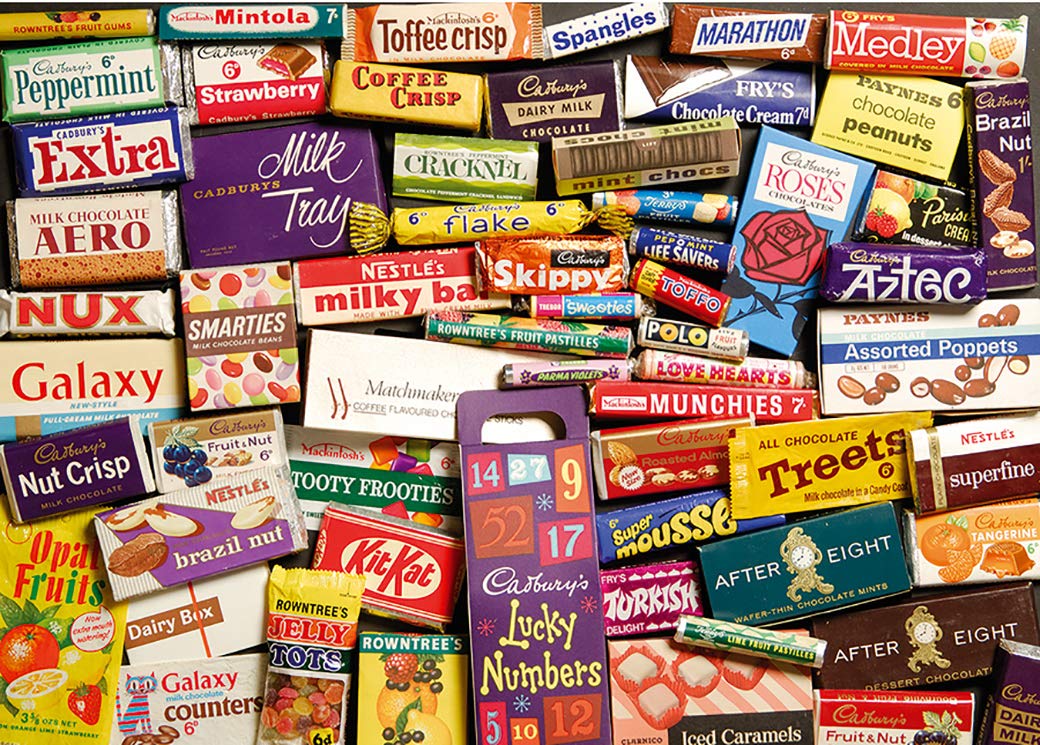 Gibsons Sweet Memories of the 1960s Jigsaw Puzzle - 500 Pieces | Retro Sweets Theme | 34 x 48 cm 3