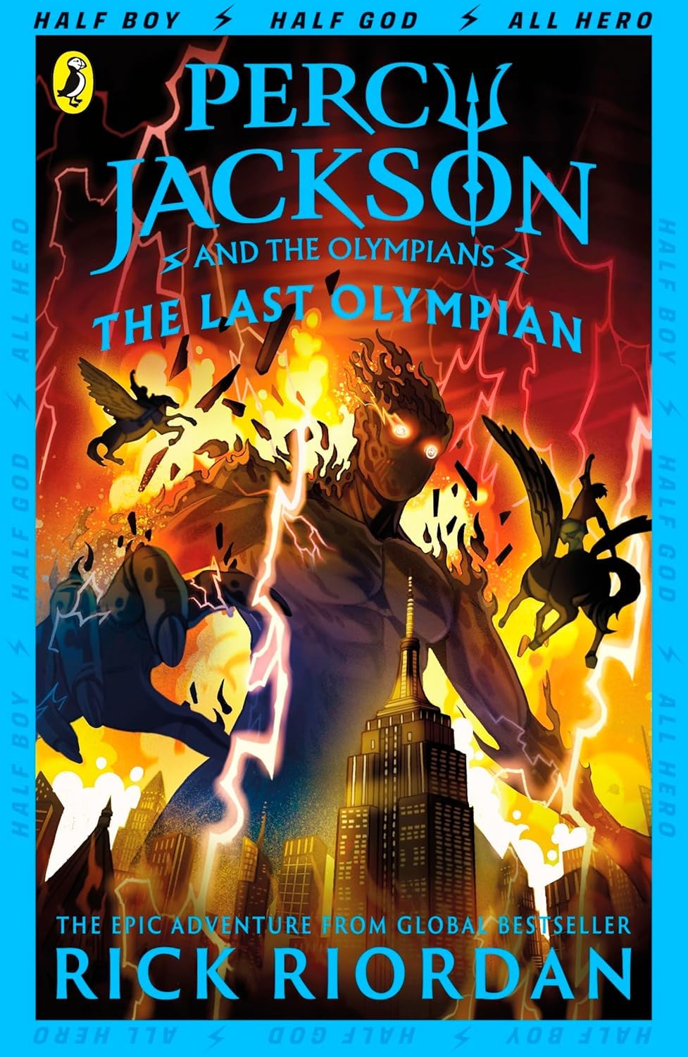 Percy Jackson & the Olympians: The Last Olympian - Book 5 by Rick Riordan (Paperback)