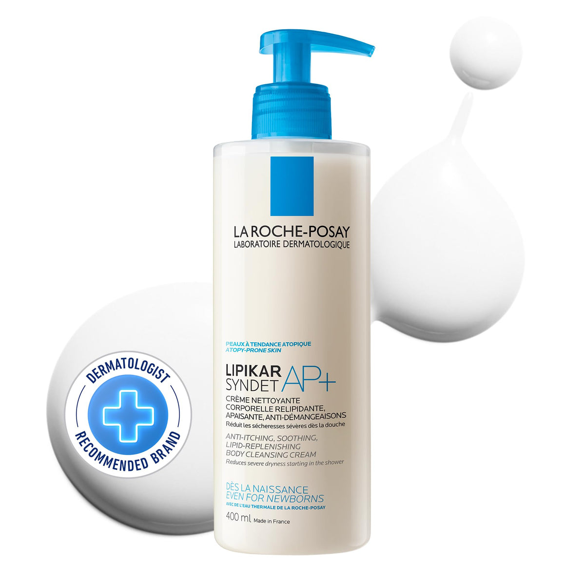 La Roche-Posay Lipikar Syndet Cleansing Body Cream-Gel 400 ml
