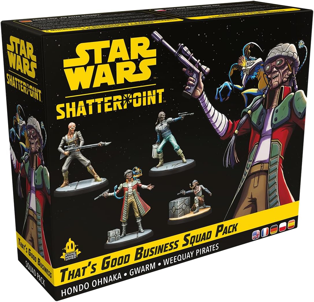Atomic Mass Games Star Wars: Shatterpoint That's Good Business Hondo Ohnaka Squad Pack