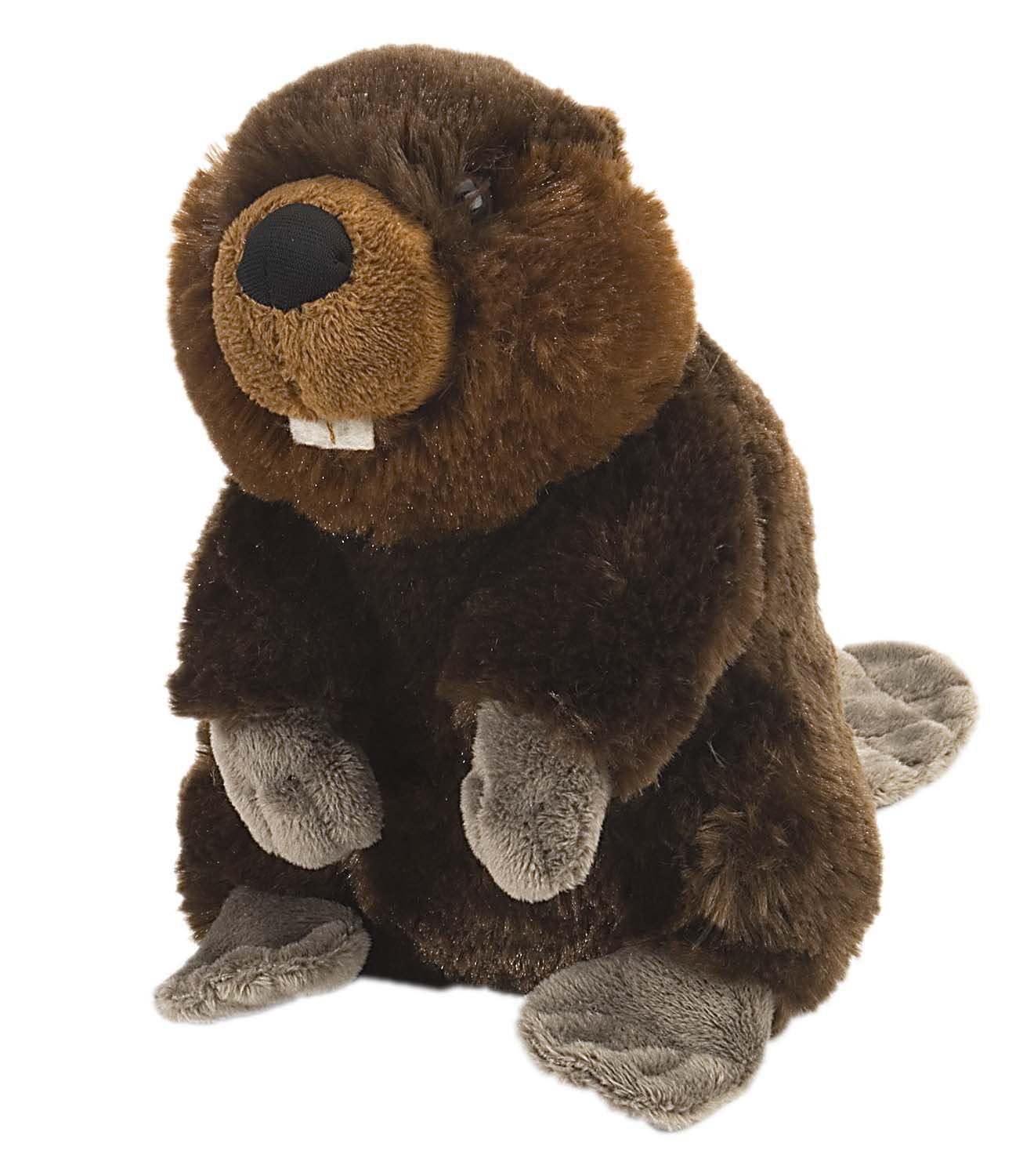 WILD REPUBLIC Cuddlekins Beaver Stuffed Animal Plush Toy | 8 Inches (20 cm) | Unisex Children