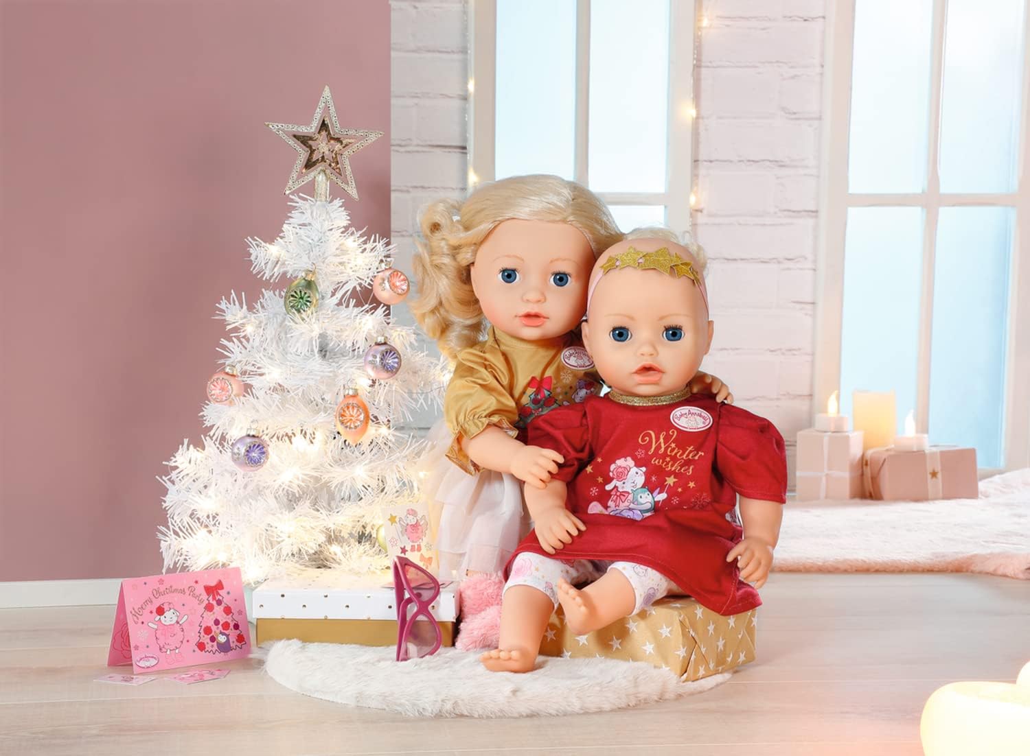 Baby Annabell Christmas Advent Calendar 709634 - 24 Holiday Clothing & Accessories for Dolls 14