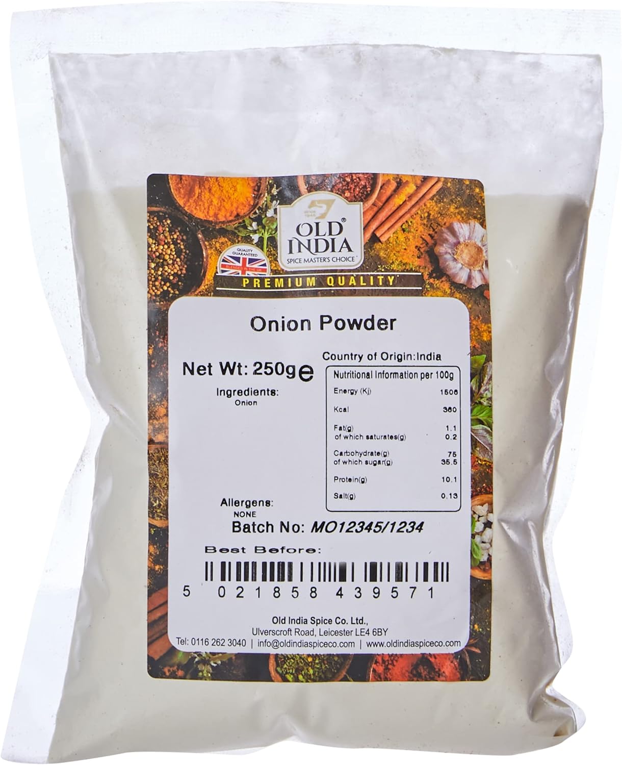 Old India Onion Powder 250g