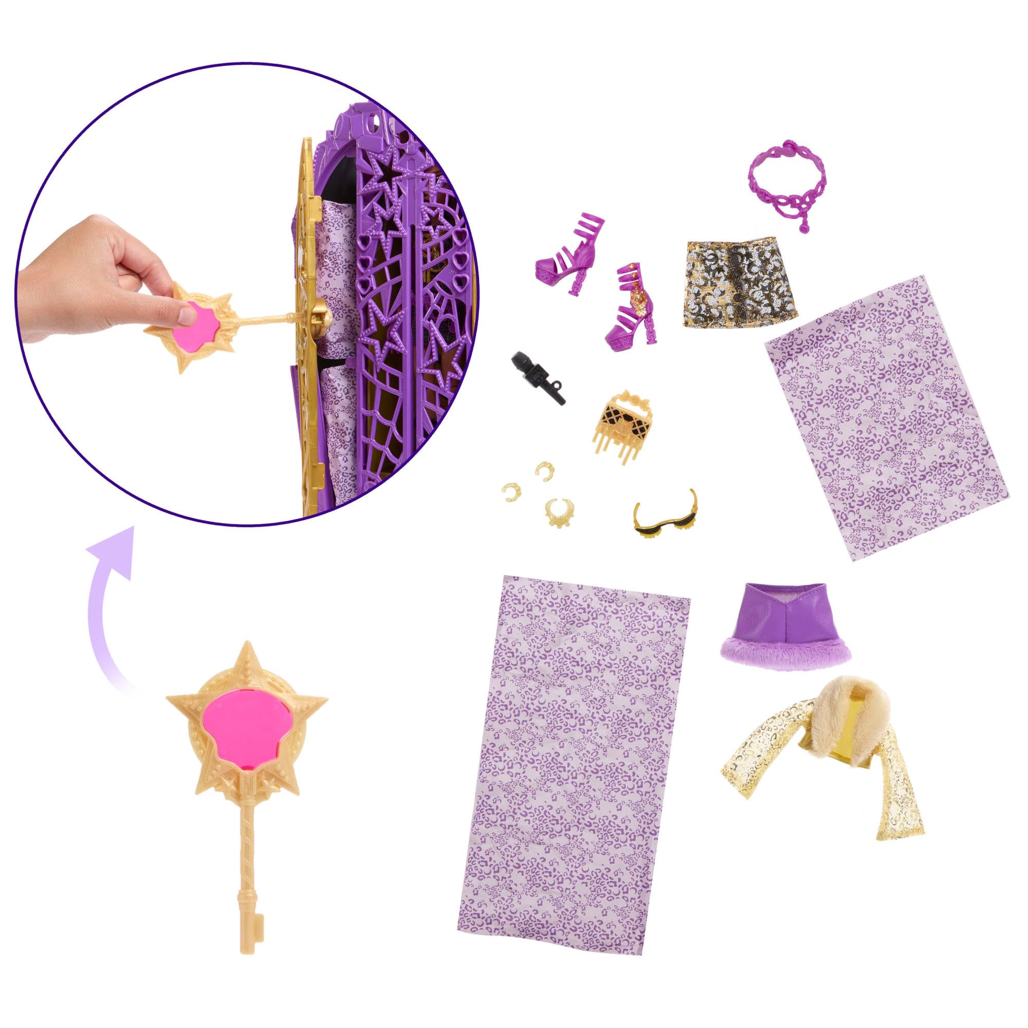 Monster High Skulltimate Secrets Doll and Accessories Set - Hauntlywood Mysteries Playset for Kids 3