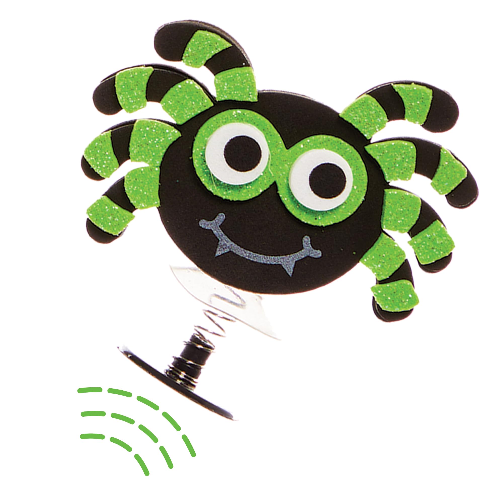 Baker Ross FX197 Spider Jump Up Craft Kit - Pack of 8 Foam Pop-Up Toys 5