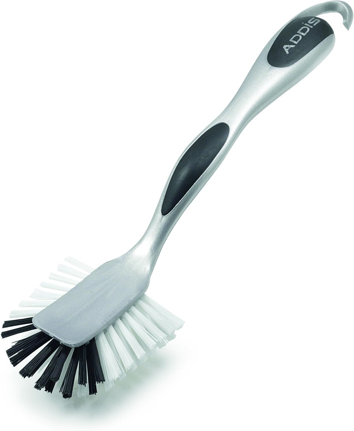 Addis Ultra Grip Jumbo Dish Brush - Metallic Silver