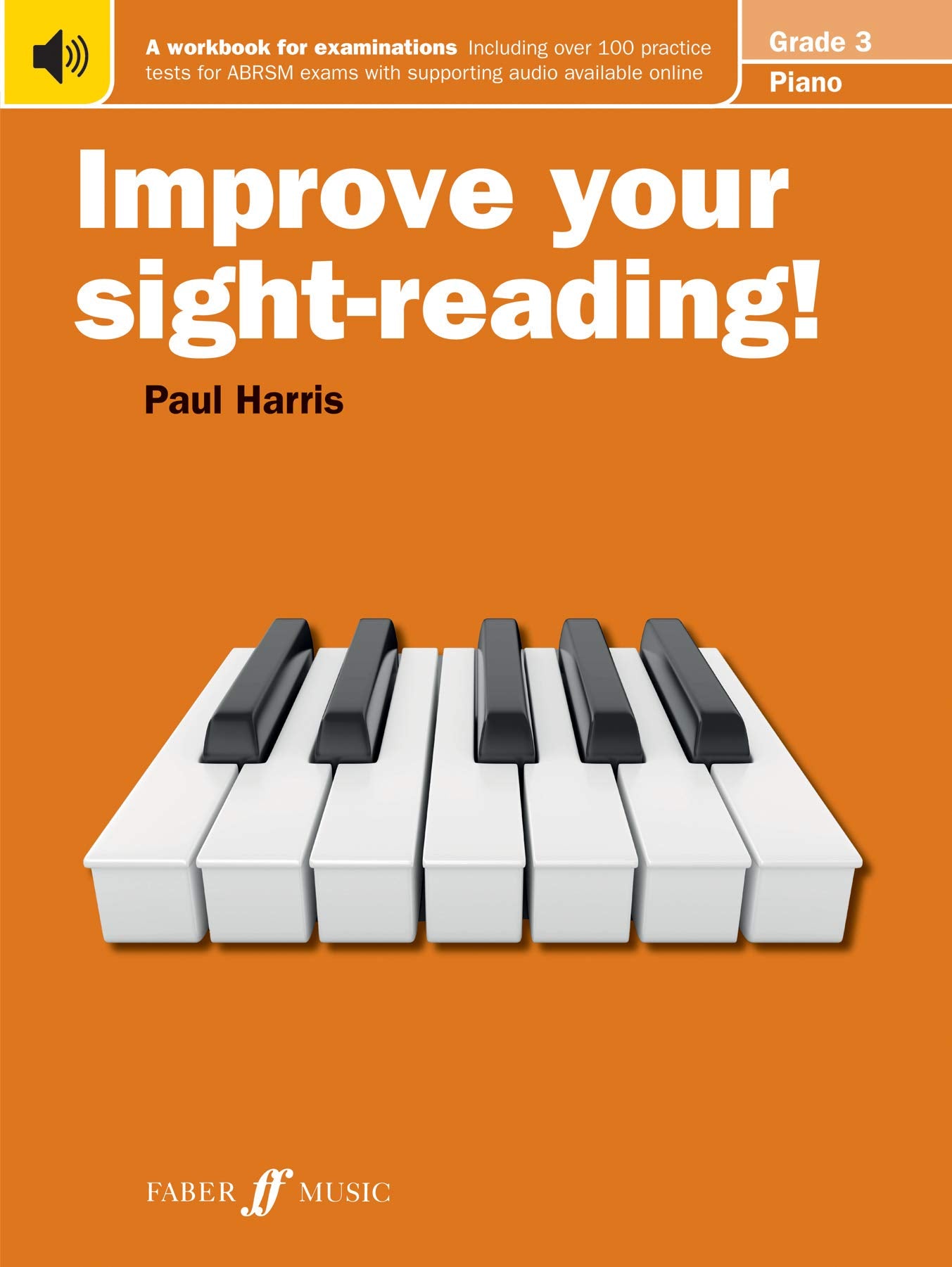 Faber Music Improve Your Sight-Reading! Piano Grade 3 Paperback Book by Paul Harris