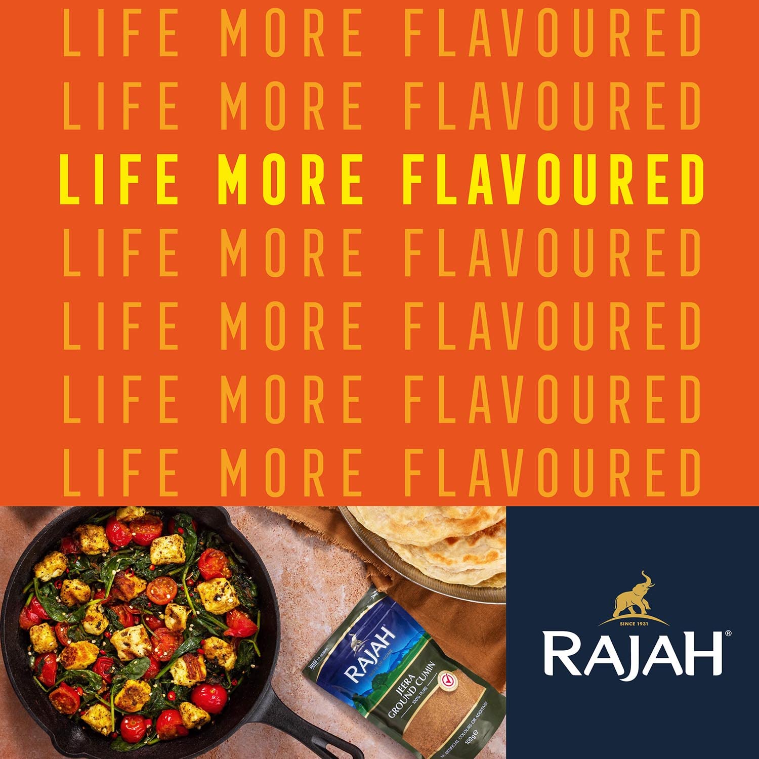 Rajah - Extra Hot Chilli Powder 1KG | Ground Chilli Powder | Spices & Seasonings 3