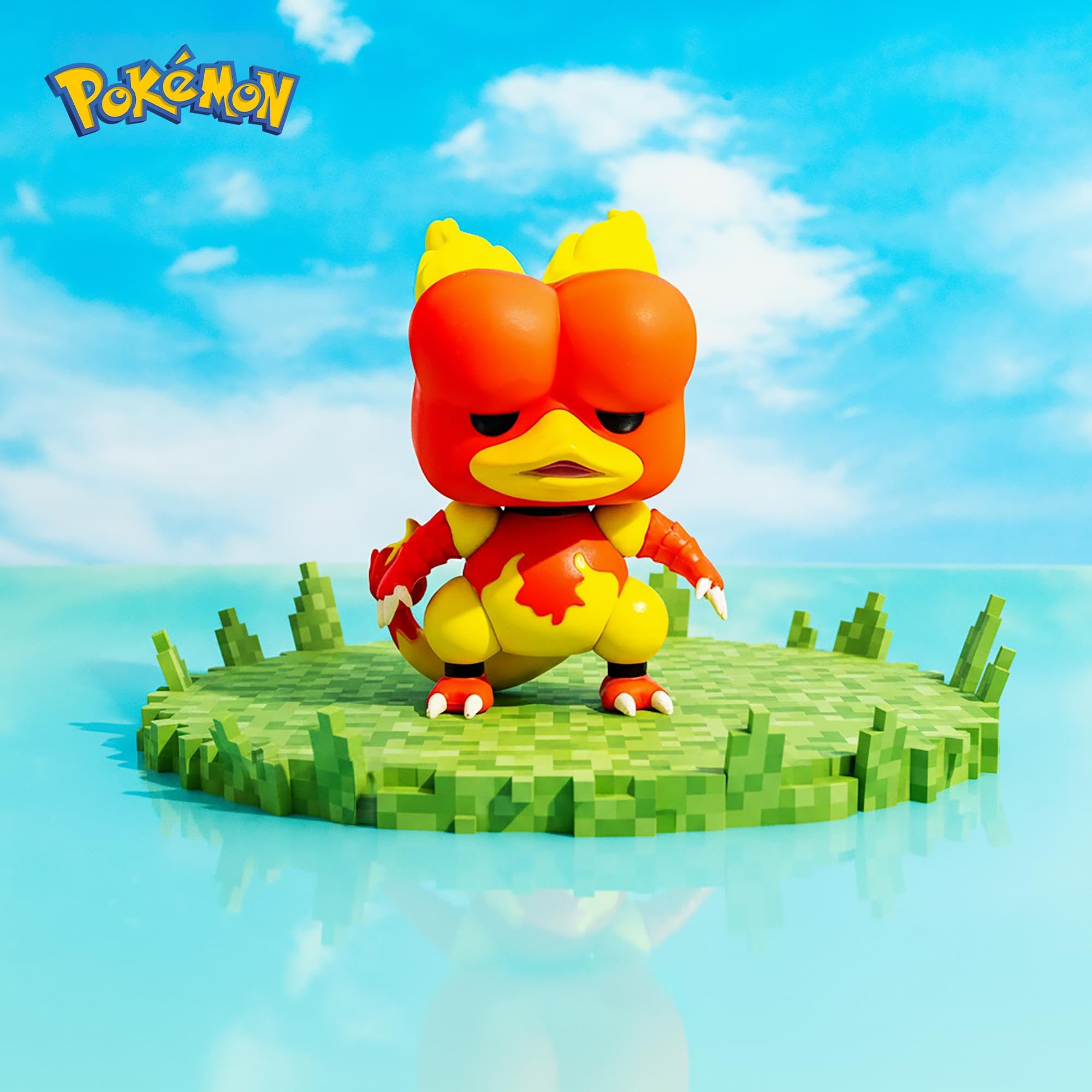 Funko Pokemon Magmar Chibi Character - Vinyl Figure - 3.75 Inches