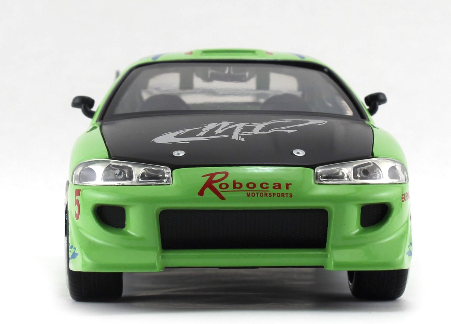 FAST & FURIOUS 1995 Mitsubishi Eclipse 1:24 Scale Die-Cast Replica Car - Jada Collectible Vehicle 3