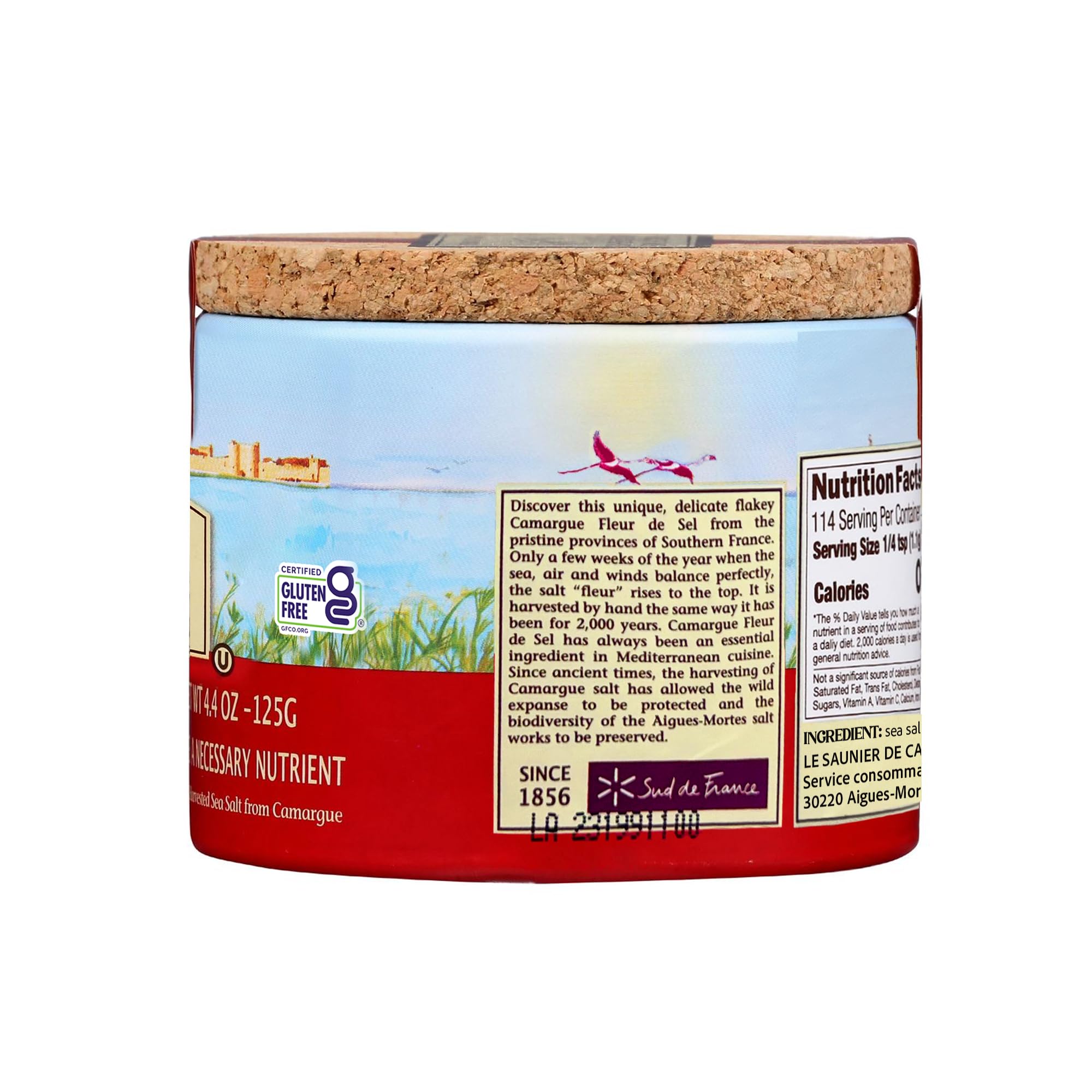 Le Saunier de Camargue - Fleur de Sel Sea Salt from France 125g 8