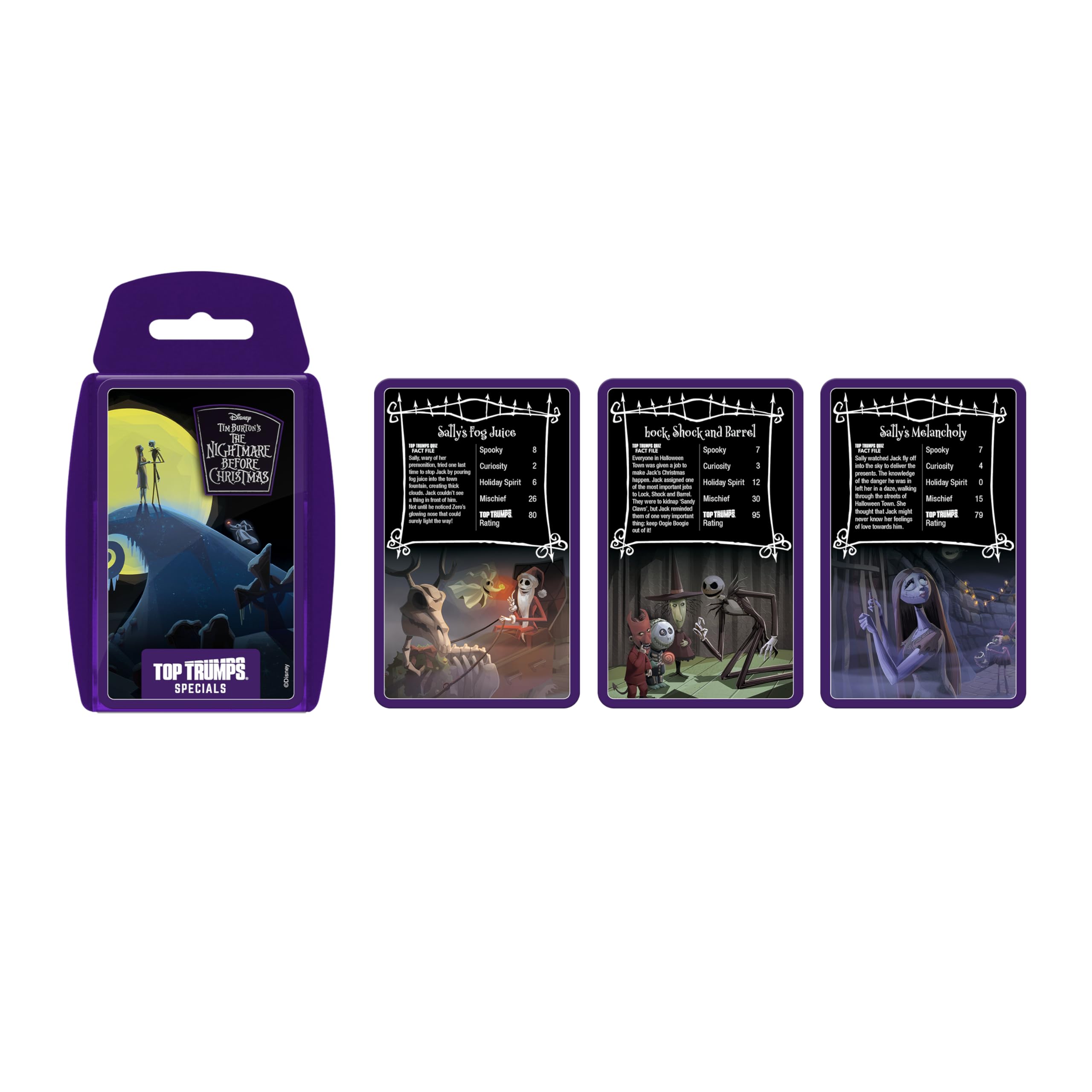 Top Trumps The Nightmare Before Christmas Card Game 9