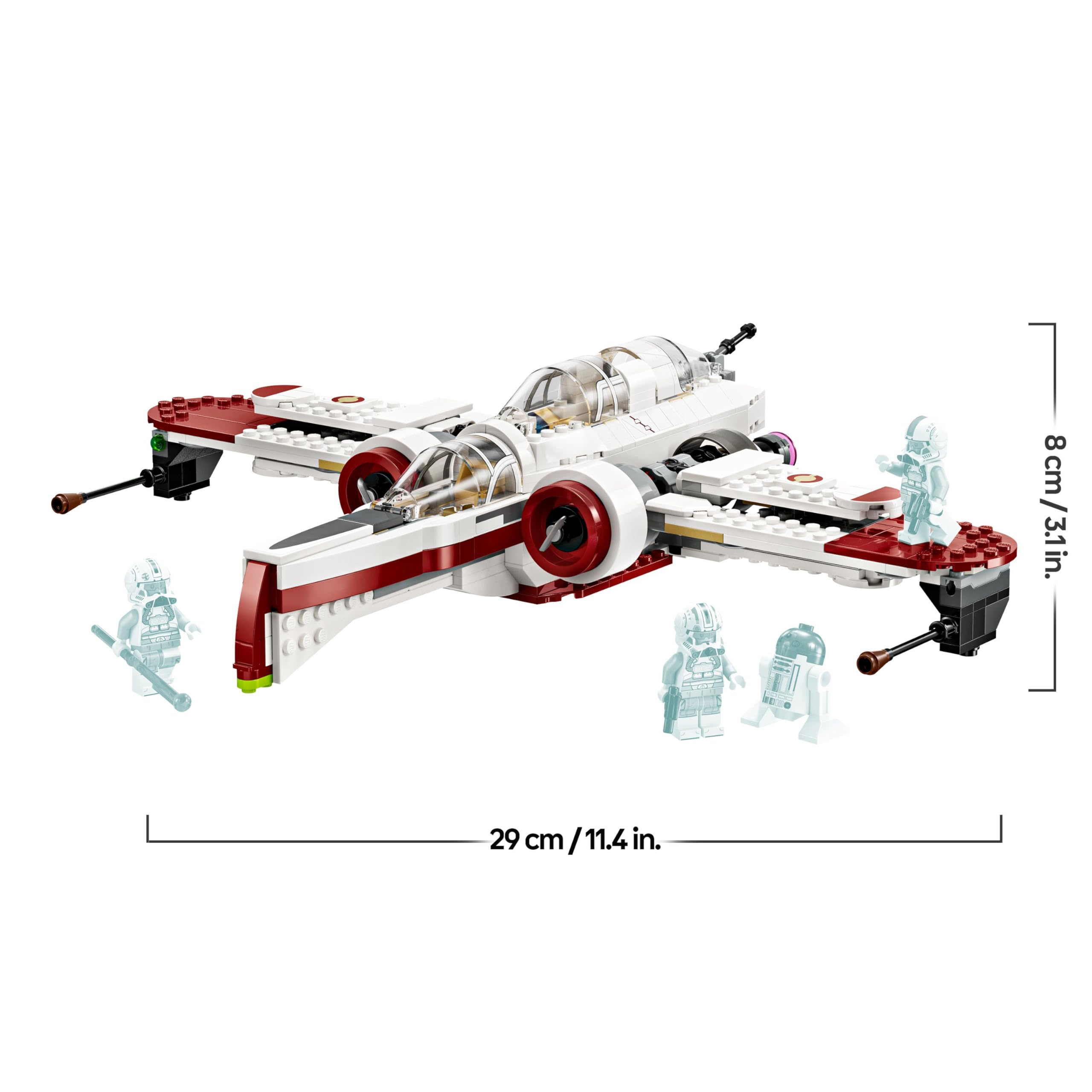 LEGO Star Wars ARC-170 Starfighter Building Toy with 3 Clone Pilot Minifigures - 497-Piece Playset for Ages 9+ 3