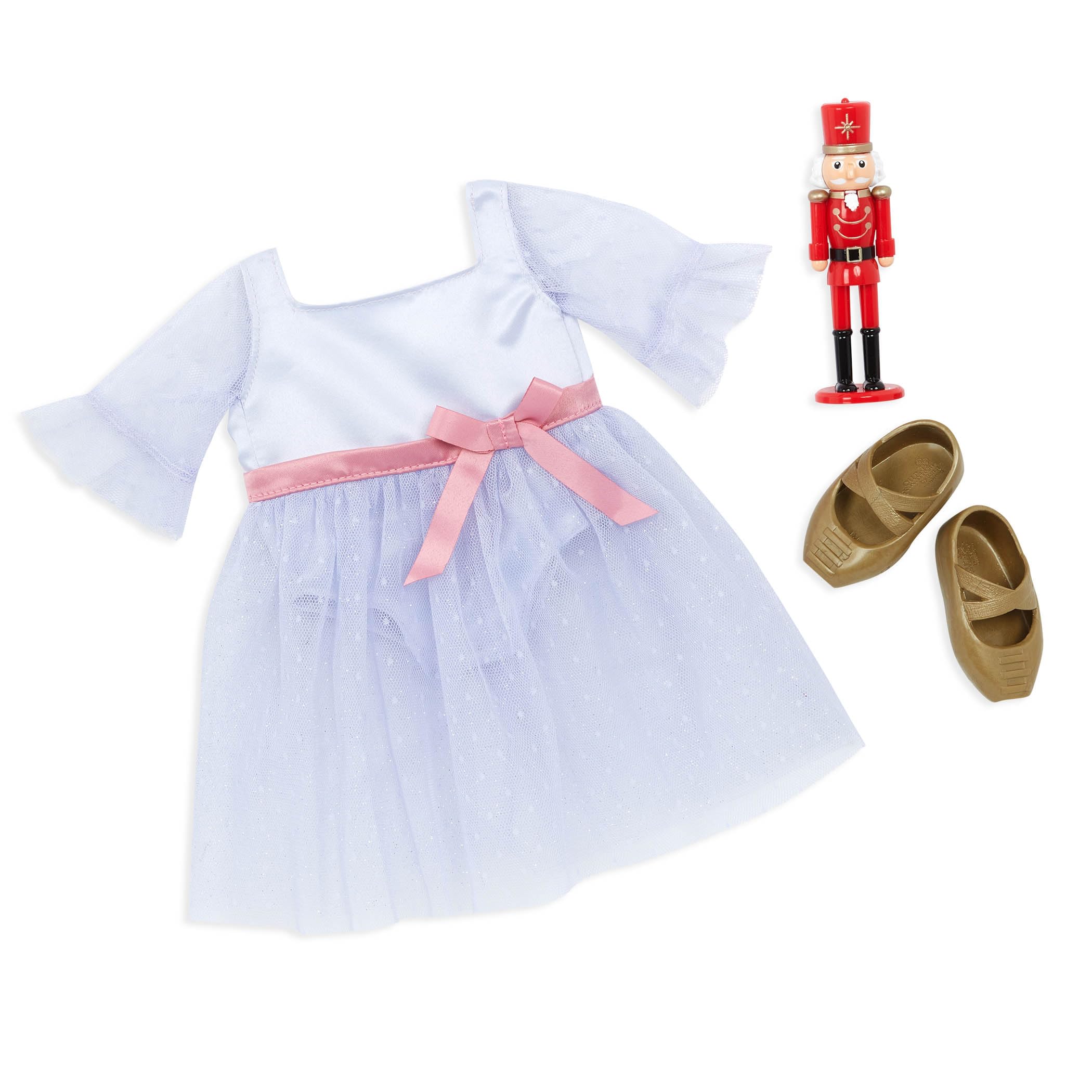OG DOLLS Clara 18-Inch Ballerina Doll with Nutcracker Accessory | Bendable Body | Ages 3+