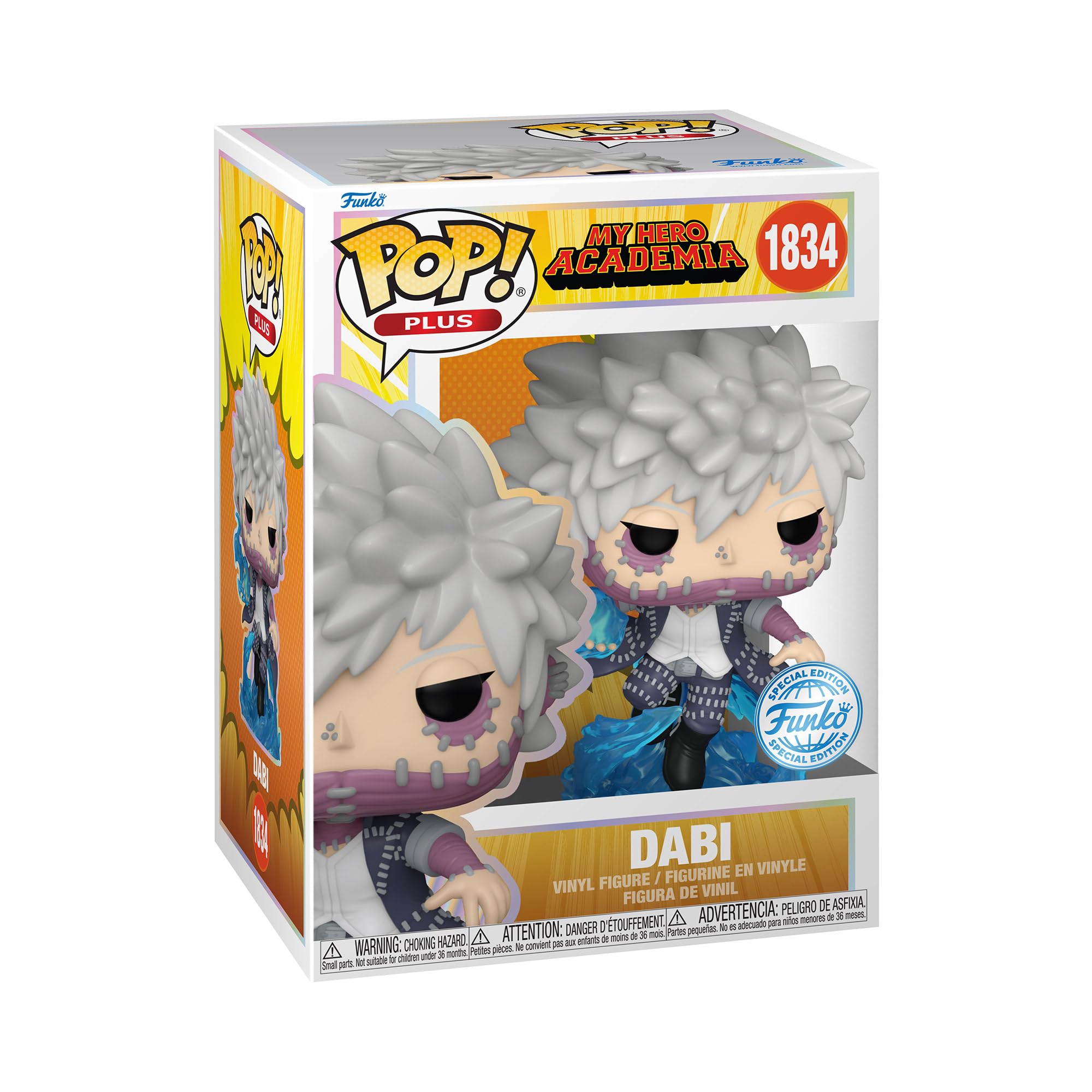 Funko Pop! Animation: My Hero Academia - Dabi Vinyl Figure (84642) - Chase Variant 9