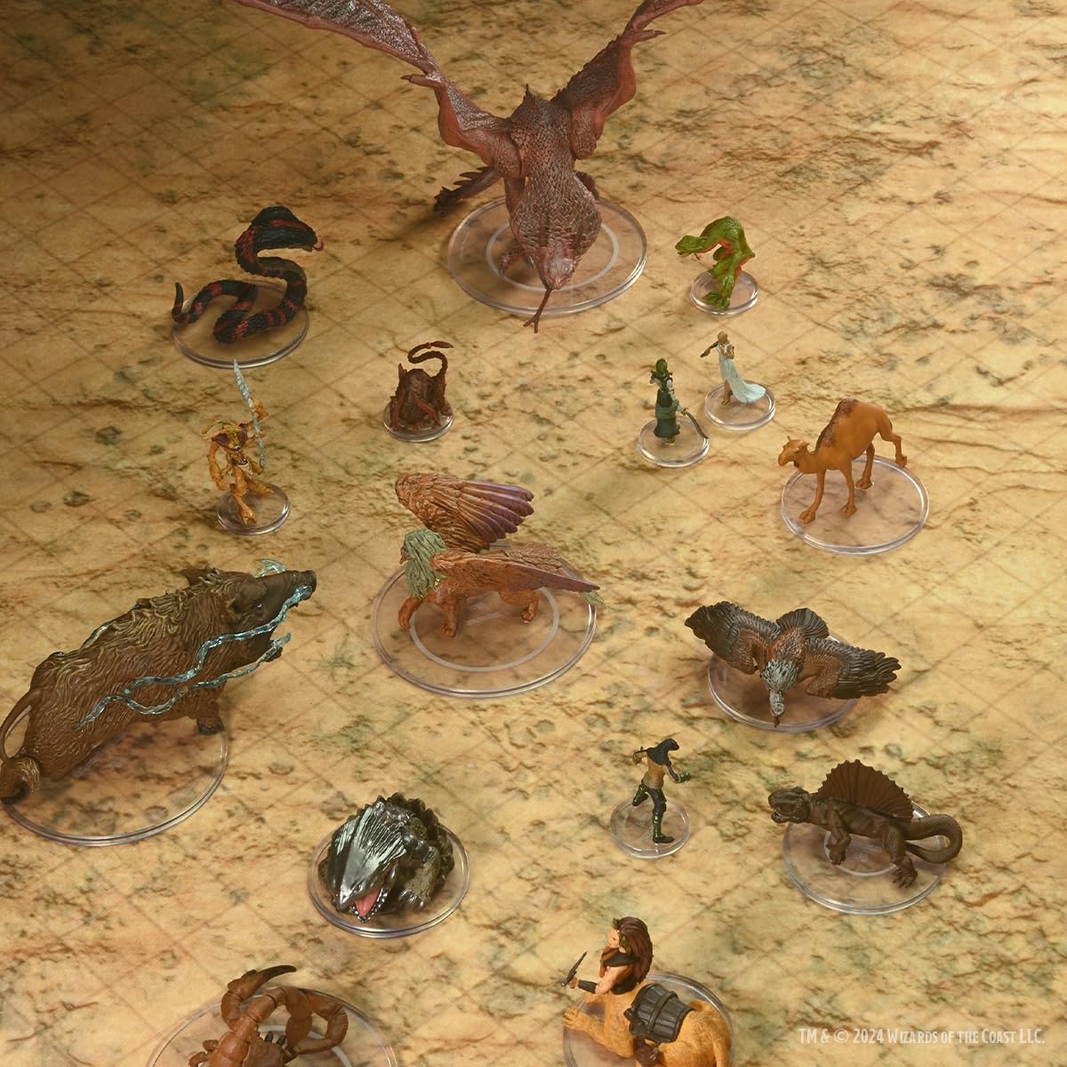 WizKids D&D Icons of the Realms Desert Battle Mat 7