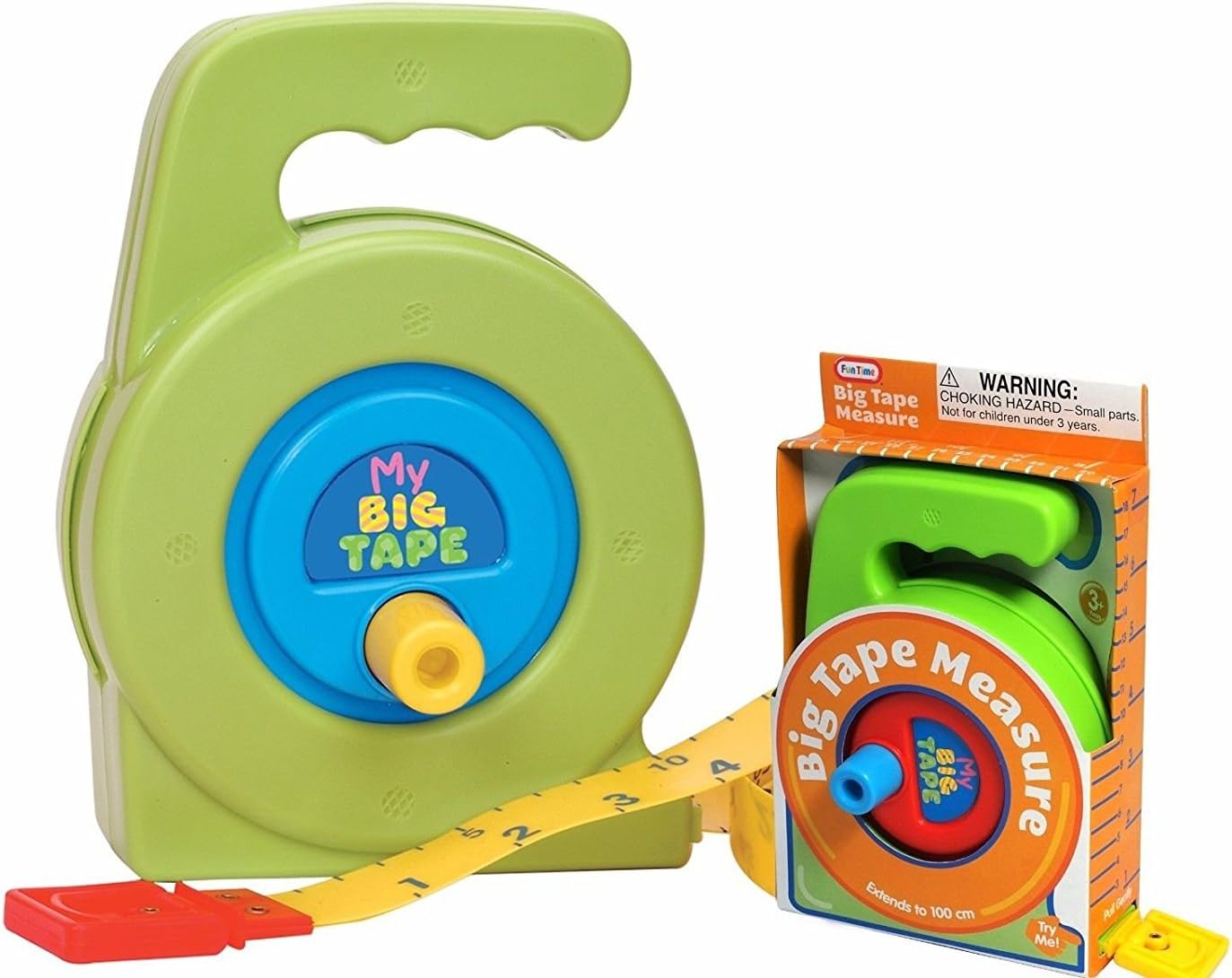 Funtime 55875 Tape Measure - Educational Measuring Toy for Kids 3+