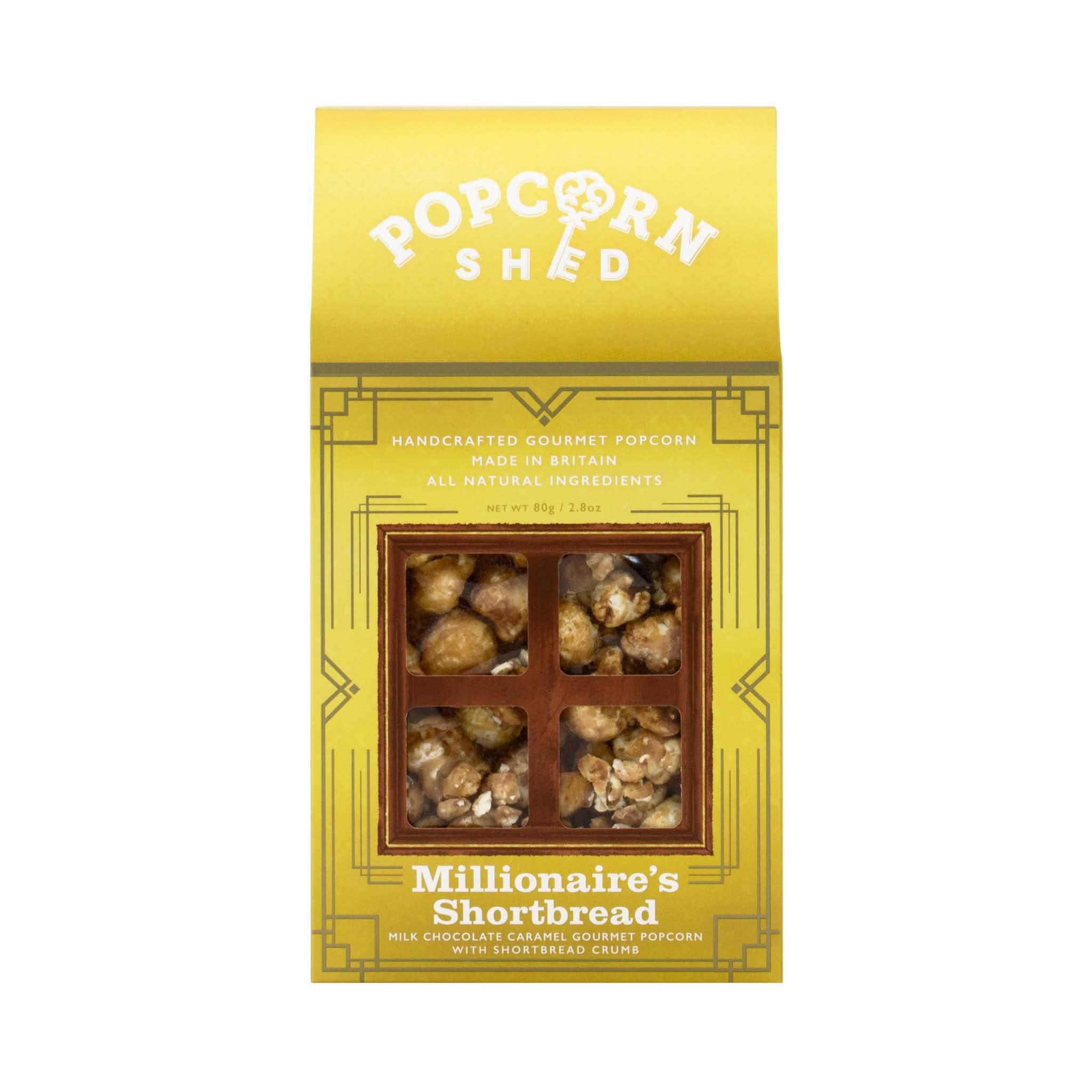 Popcorn Shed Millionaire's Shortbread Gourmet Popcorn Gift Box 5