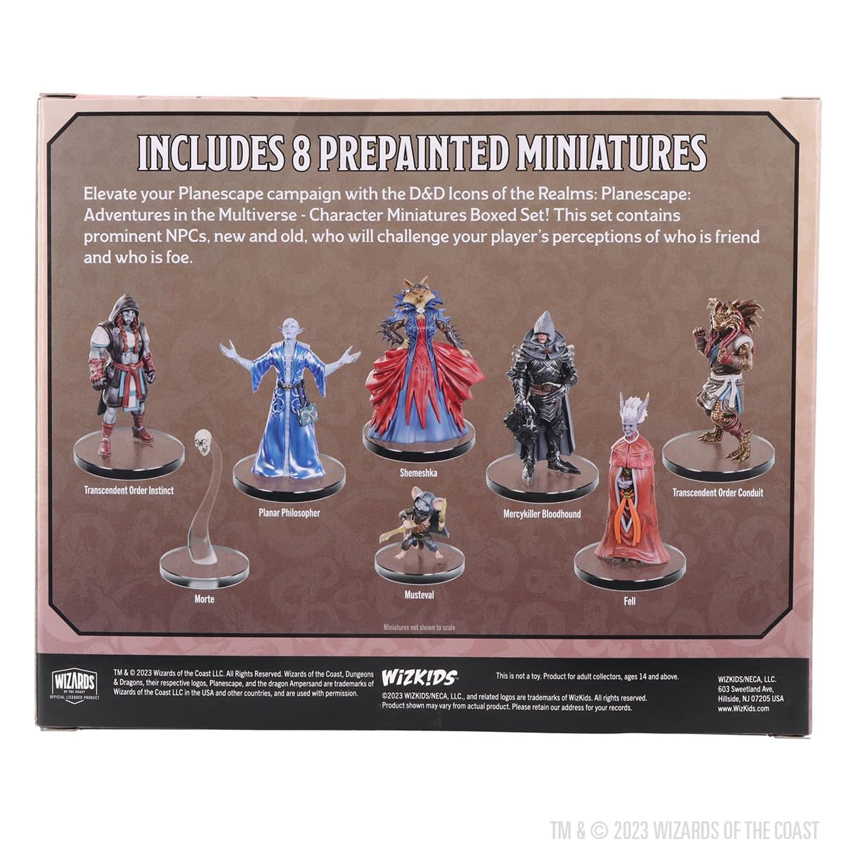 D&D Icons of the Realms: Planescape - Adventures in the Multiverse Miniatures Set 7