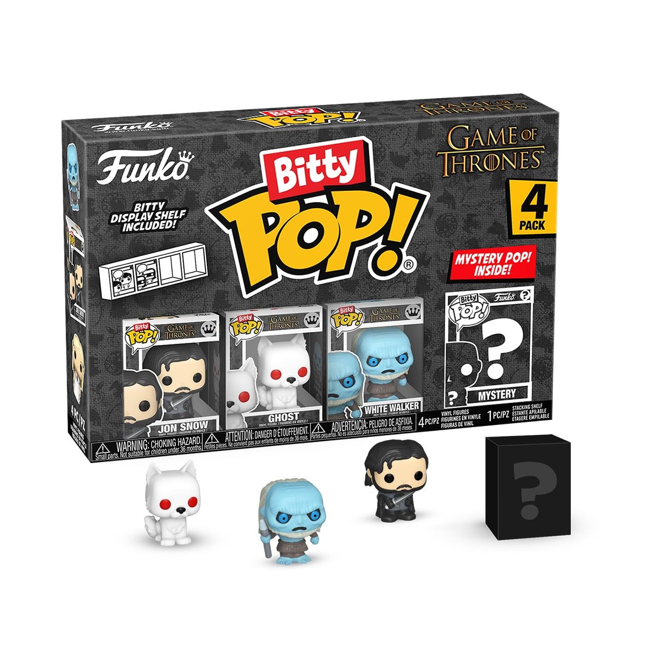 Funko Bitty Pop! Game of Thrones - Jon Snow 4pk with Mystery Mini Vinyl Figure