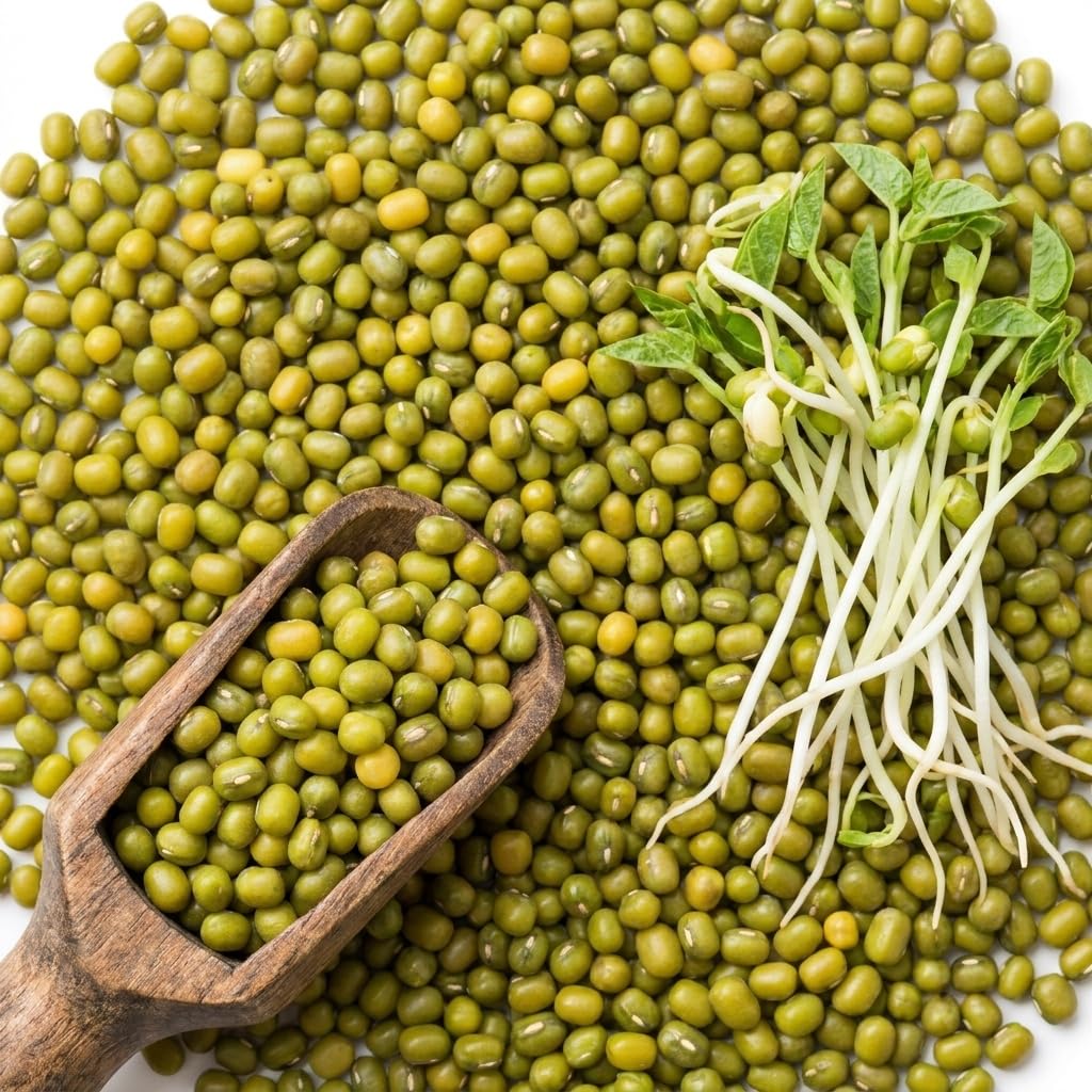 Wholefood Earth Organic Mung Beans - High Fibre & Protein | GMO Free | 500g 5