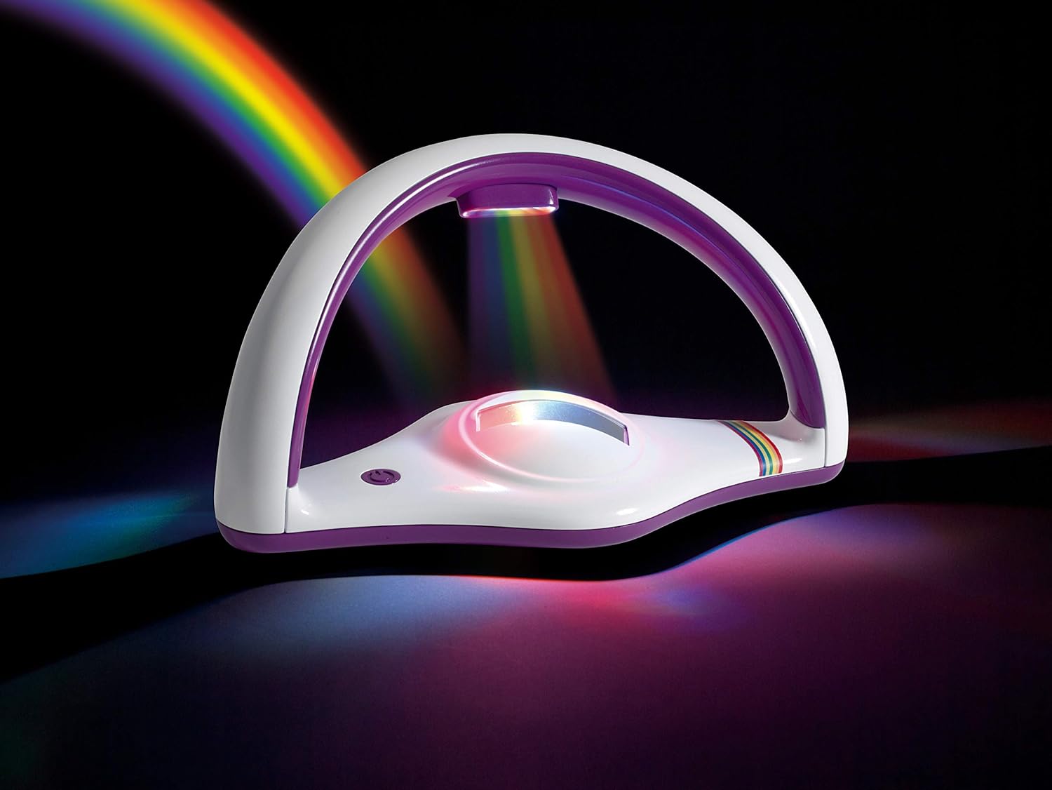 My Very Own Rainbow Projector Nightlight - LED Rainbow Light with Sunlight Crystal & Auto Shut-Off 6