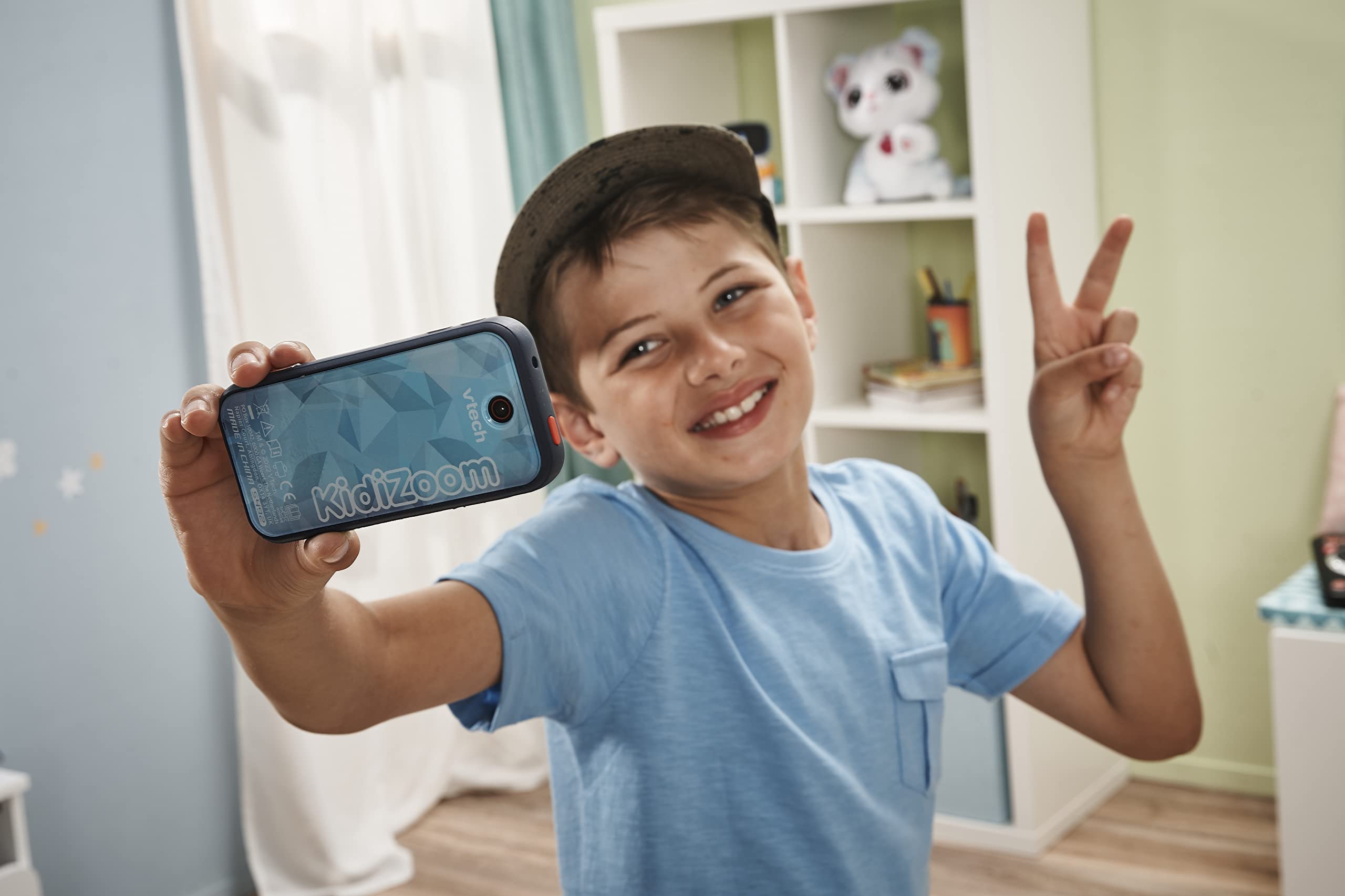 VTech KidiZoom Snap Touch - Pocket-Sized Touchscreen Camera Toy with Dual 5MP Cameras & Games for Kids 6-10 Years 4