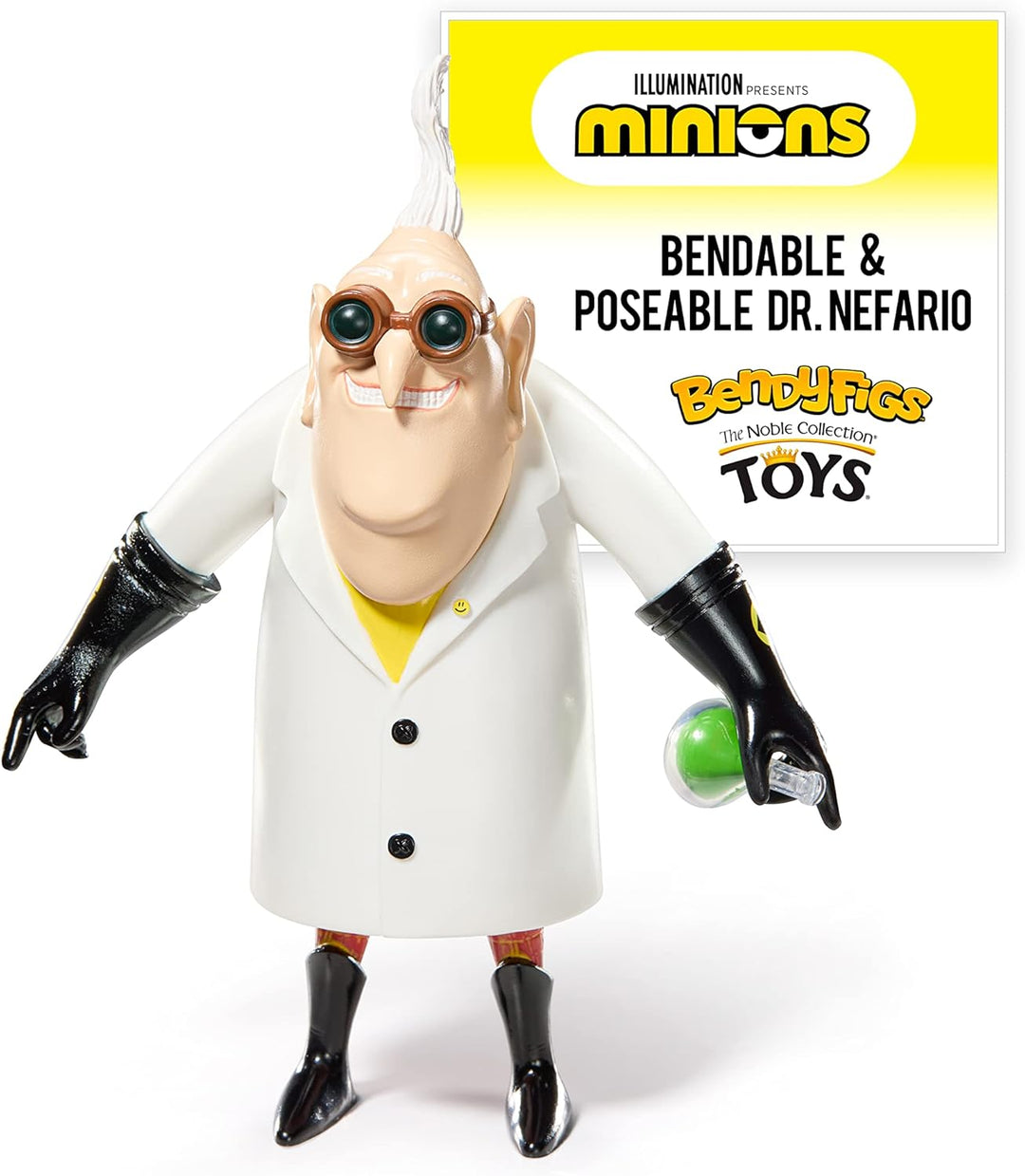 BendyFigs Minions Series - Dr. Nefario Bendable Figure (NN1117)