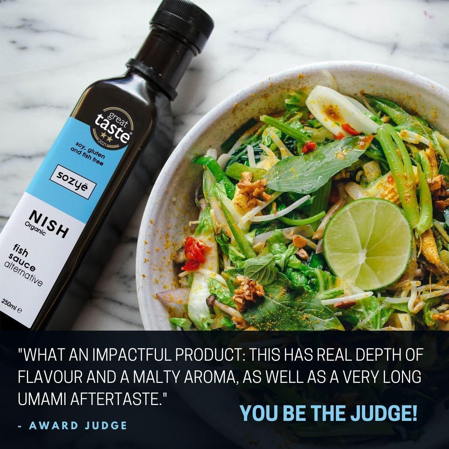 NISH Sauce – Organic Vegan Fish Sauce Substitute, Gluten Free, Soy Free, Made in UK 7