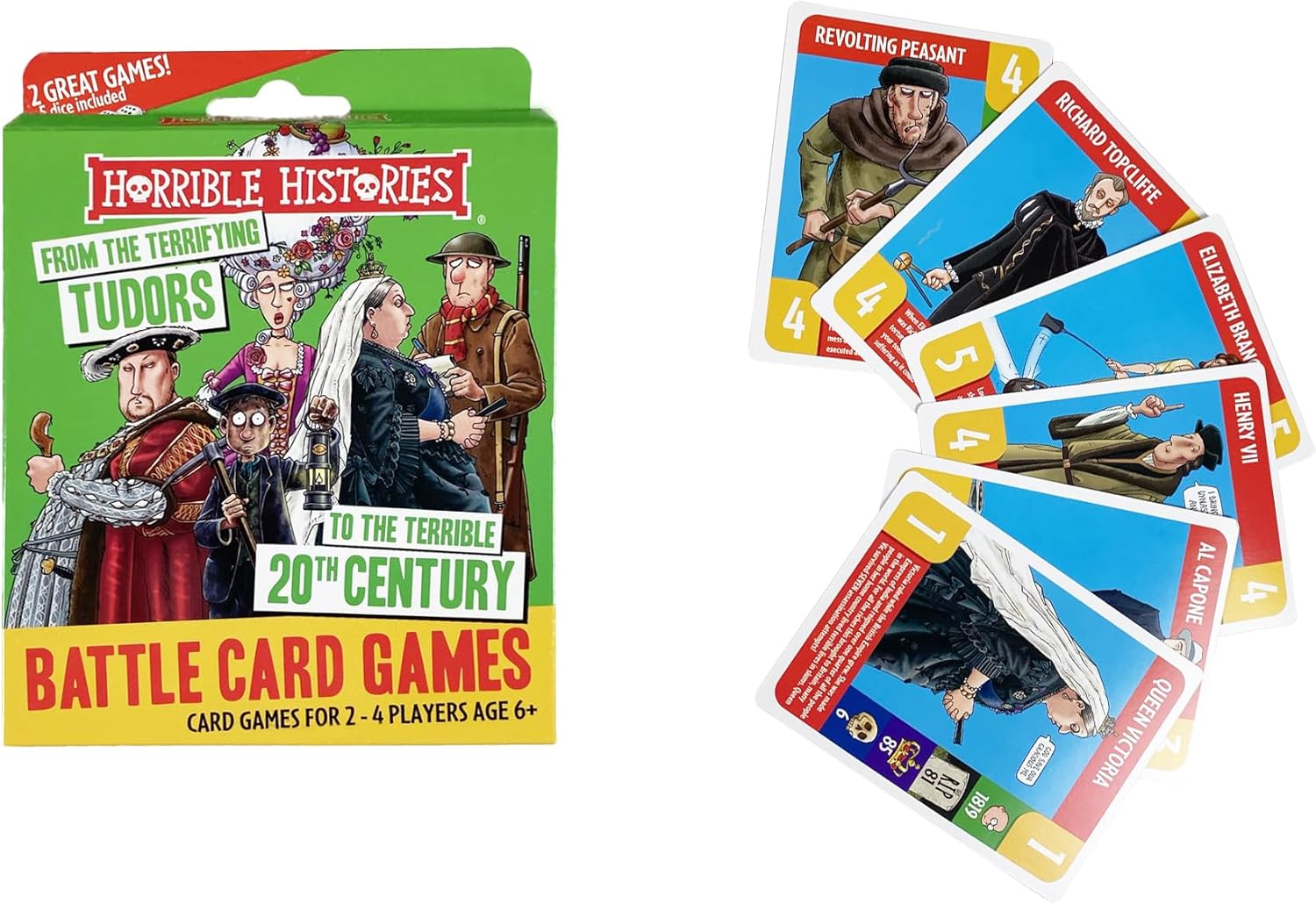 University Games Horrible Histories Tudors Card Game 4