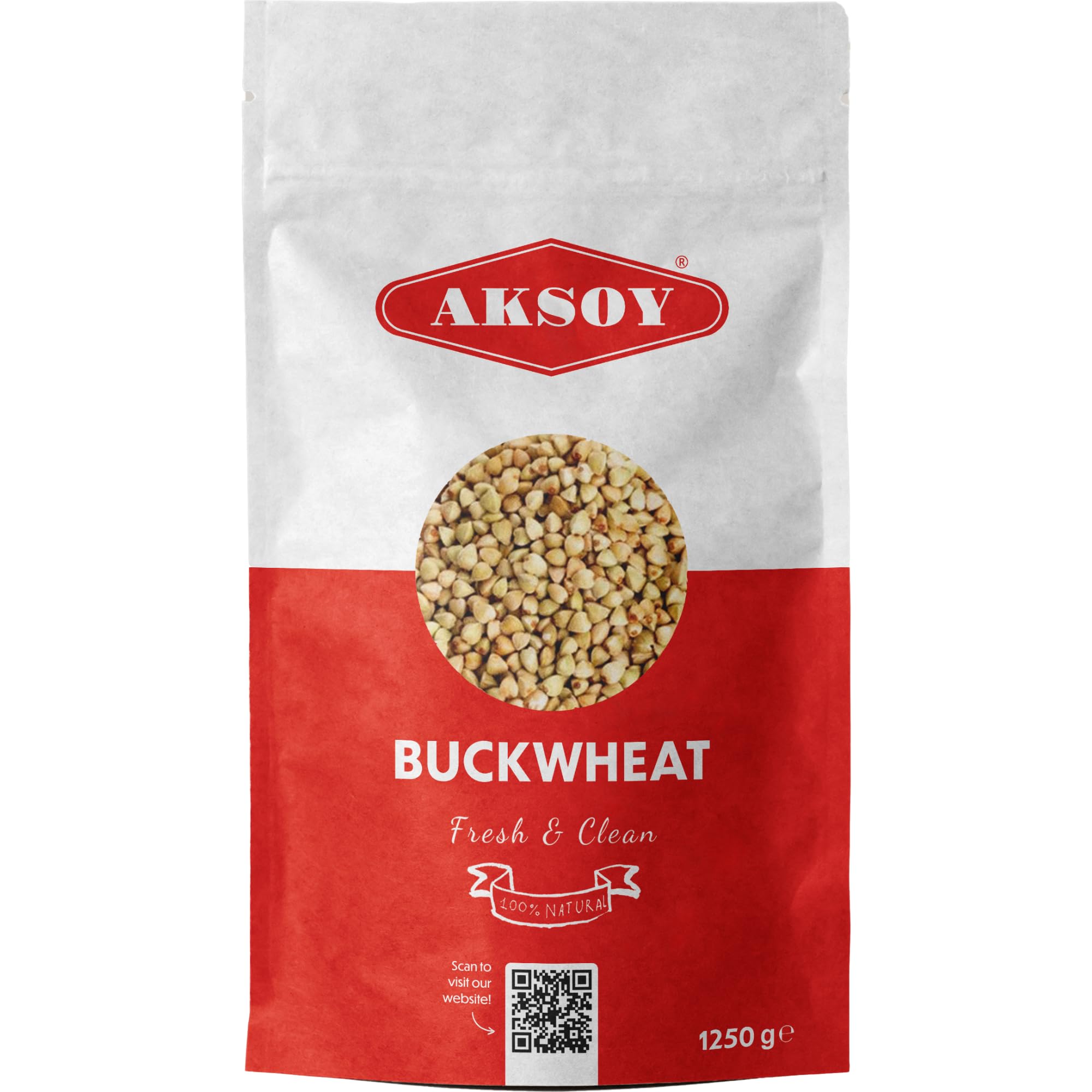 AKSOY Buckwheat 1.25KG Hulled Buckwheat Groats – Raw, Vegan, Non-GMO Whole Grain 8