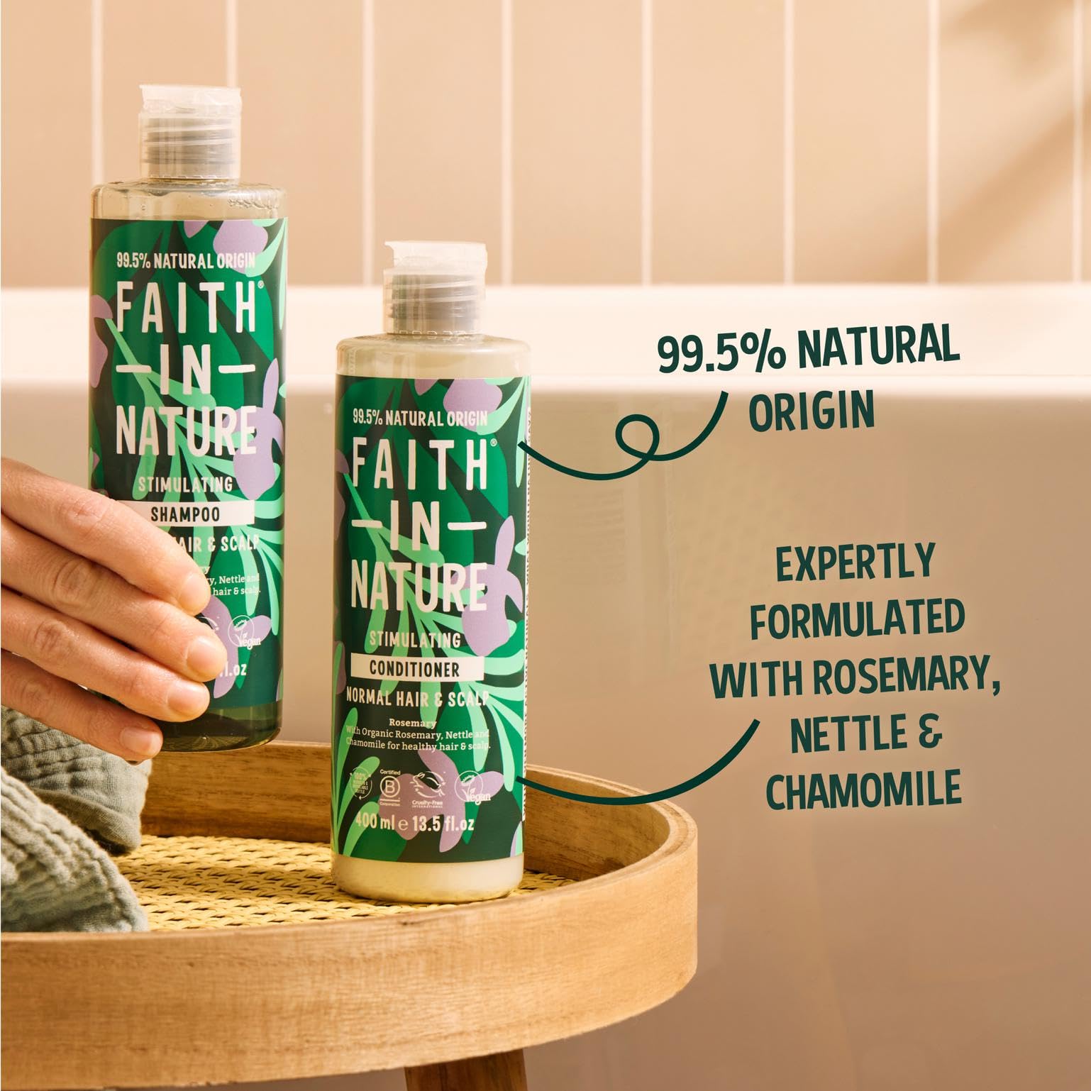 Faith In Nature - Rosemary Conditioner (400 ml) 12