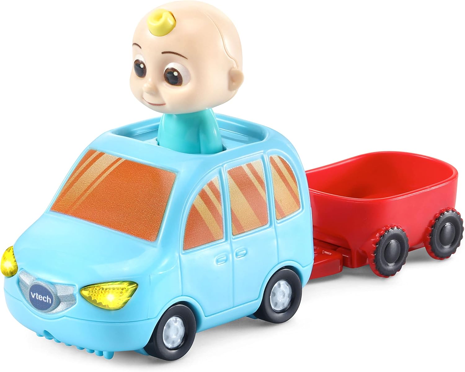 VTech Toot-Toot Drivers CoComelon JJ's House Track Set - Interactive Musical Playset for Toddlers 5