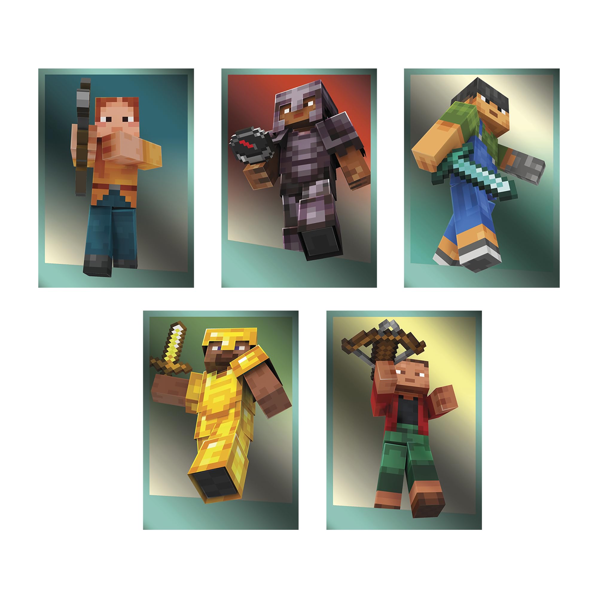 Panini Minecraft Stay Adventurous Sticker Collection - 36 Packs 3