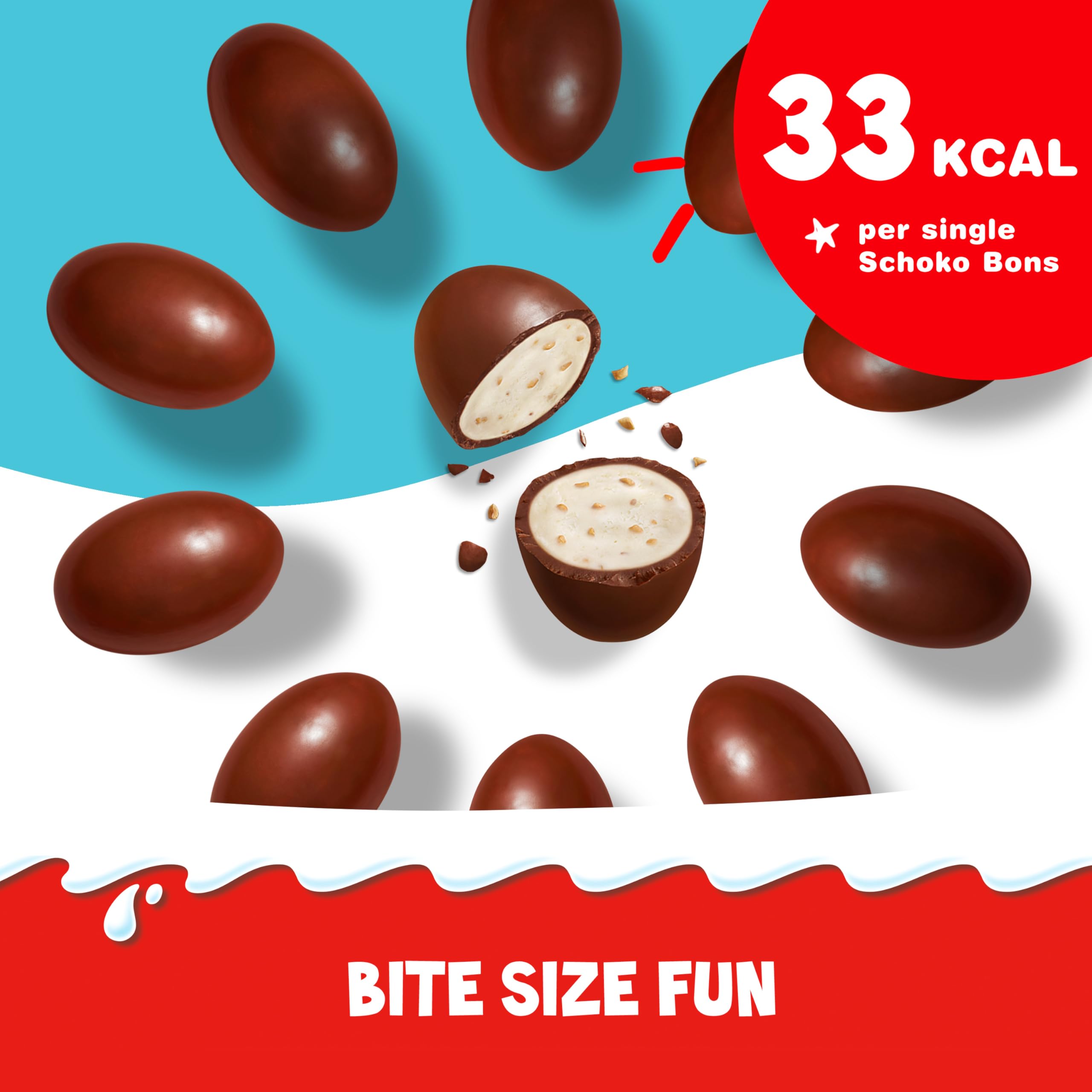 Kinder Schokobons 200g Milk Chocolate with Creamy Filling