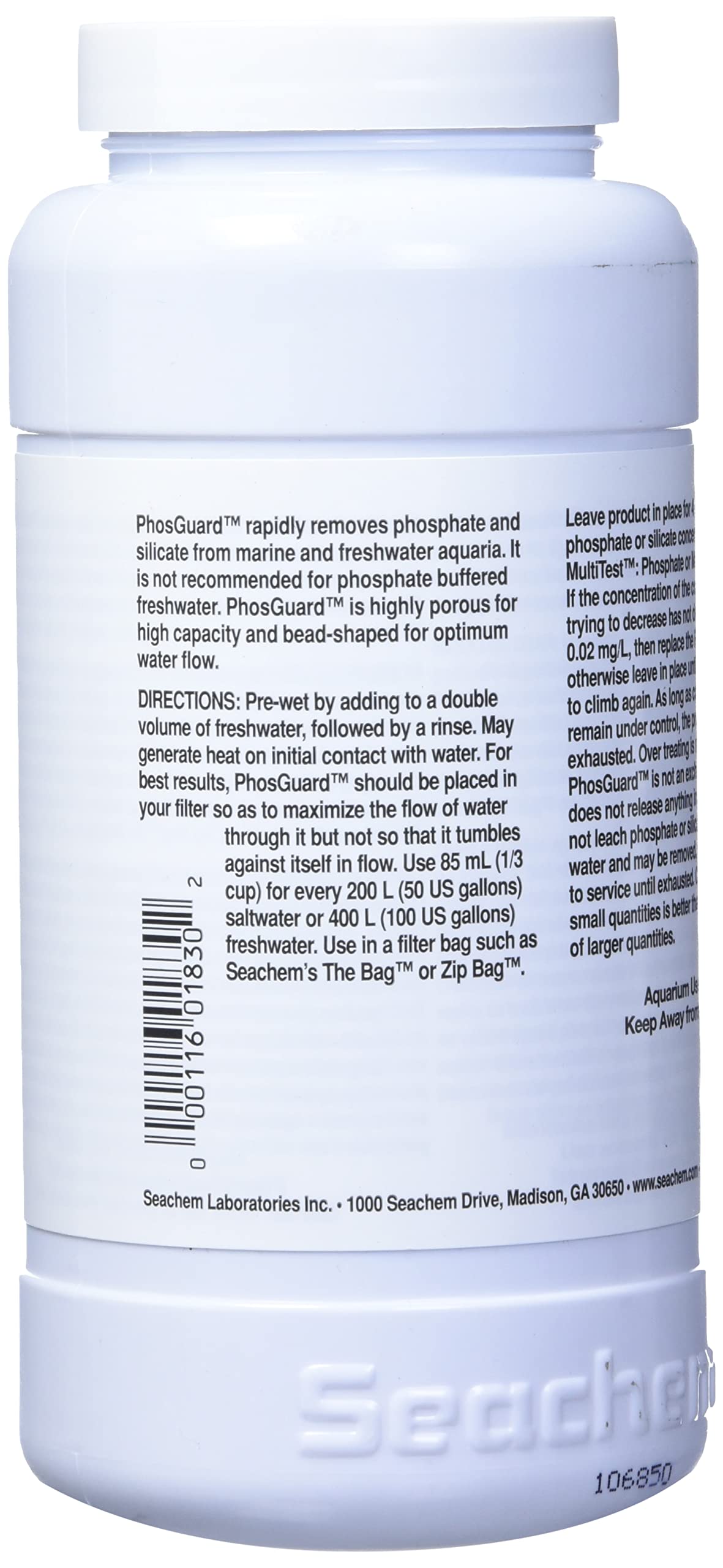Seachem PhosGuard Water Treatment - Removes Silicate & Phosphate | 500 ml 2