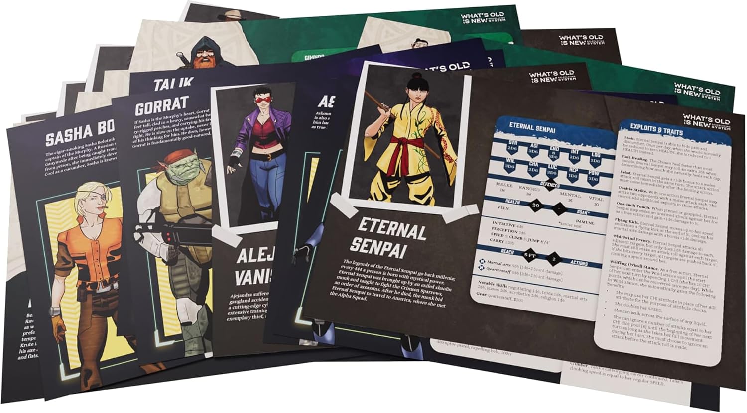 Modiphius WOIN Starter Box Set - What's Old Is New Roleplaying System 4