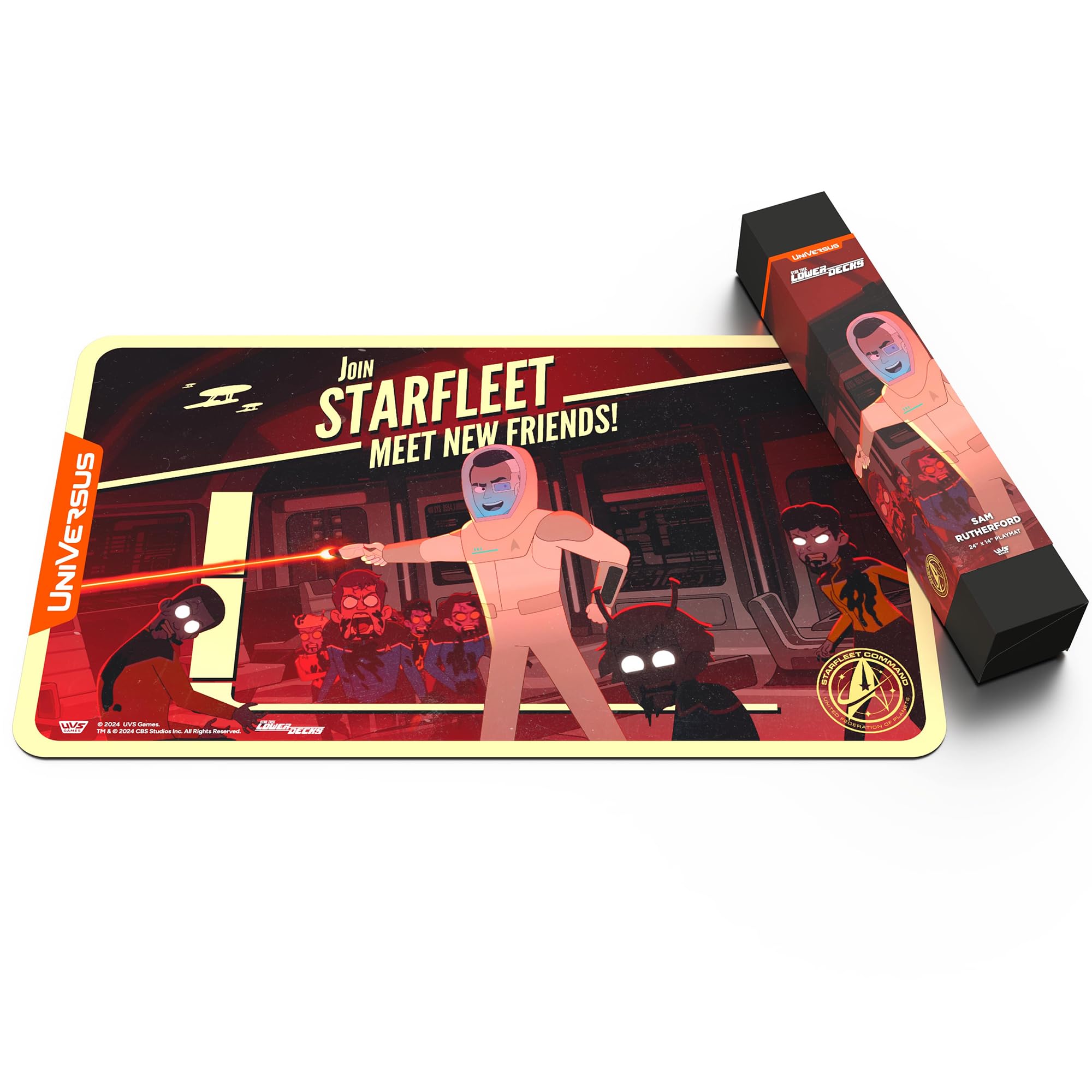UniVersus Star Trek: Lower Decks Sam Rutherford Playmat - 24 x 14 Inches 4