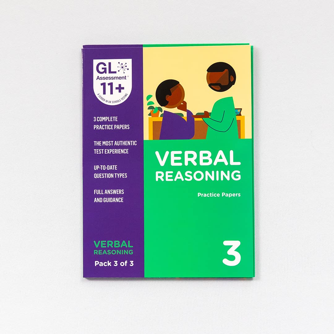 GL Assessment 11+ Practice Papers Verbal Reasoning Pack 3 (Multiple Choice) - Study Aid for 11+ Exams