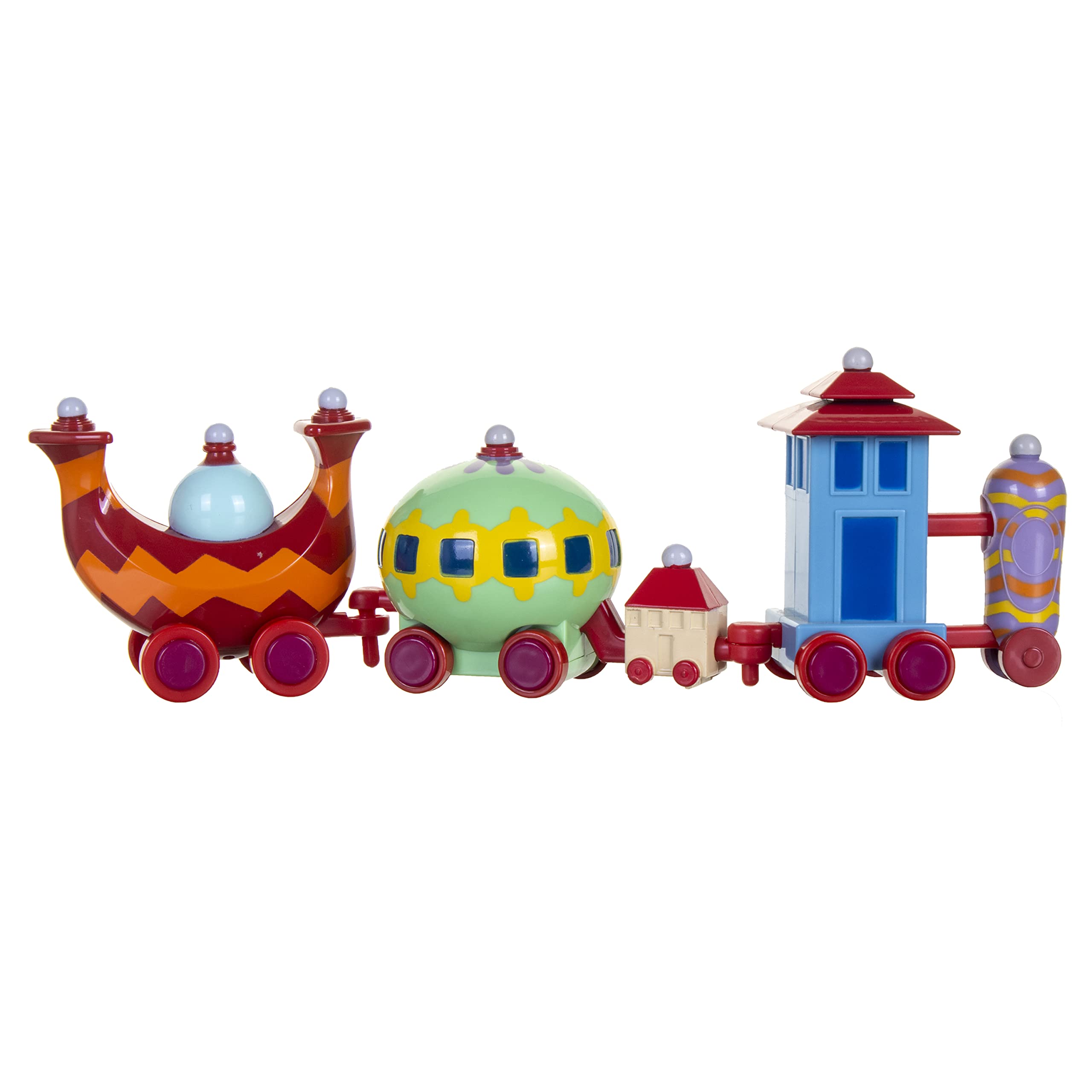 In the Night Garden Ninky Nonk Train Set - 5 Colorful Connectable Carriages | Multicolor | Ages 18m+