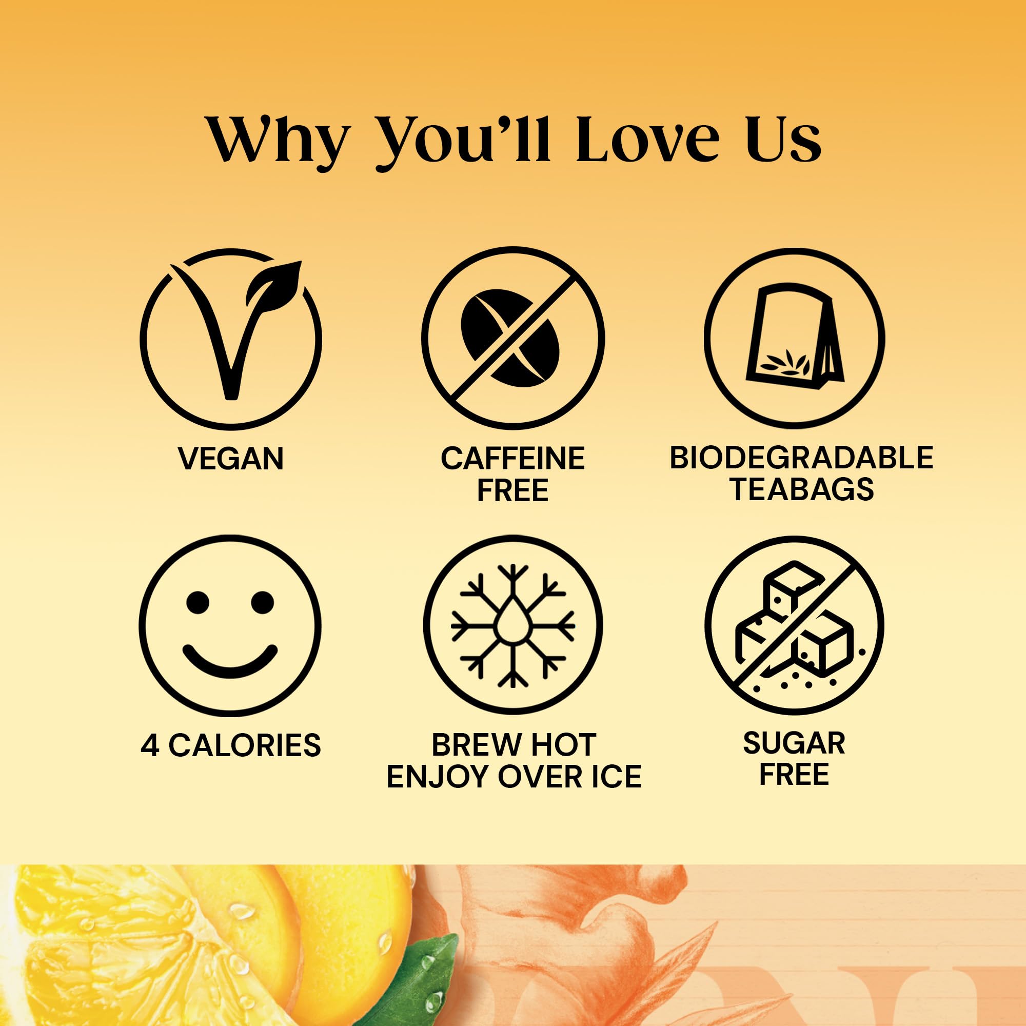 Twinings Lemon and Ginger Flavoured Herbal Tea - 80 Biodegradable Bags, Caffeine-Free 3