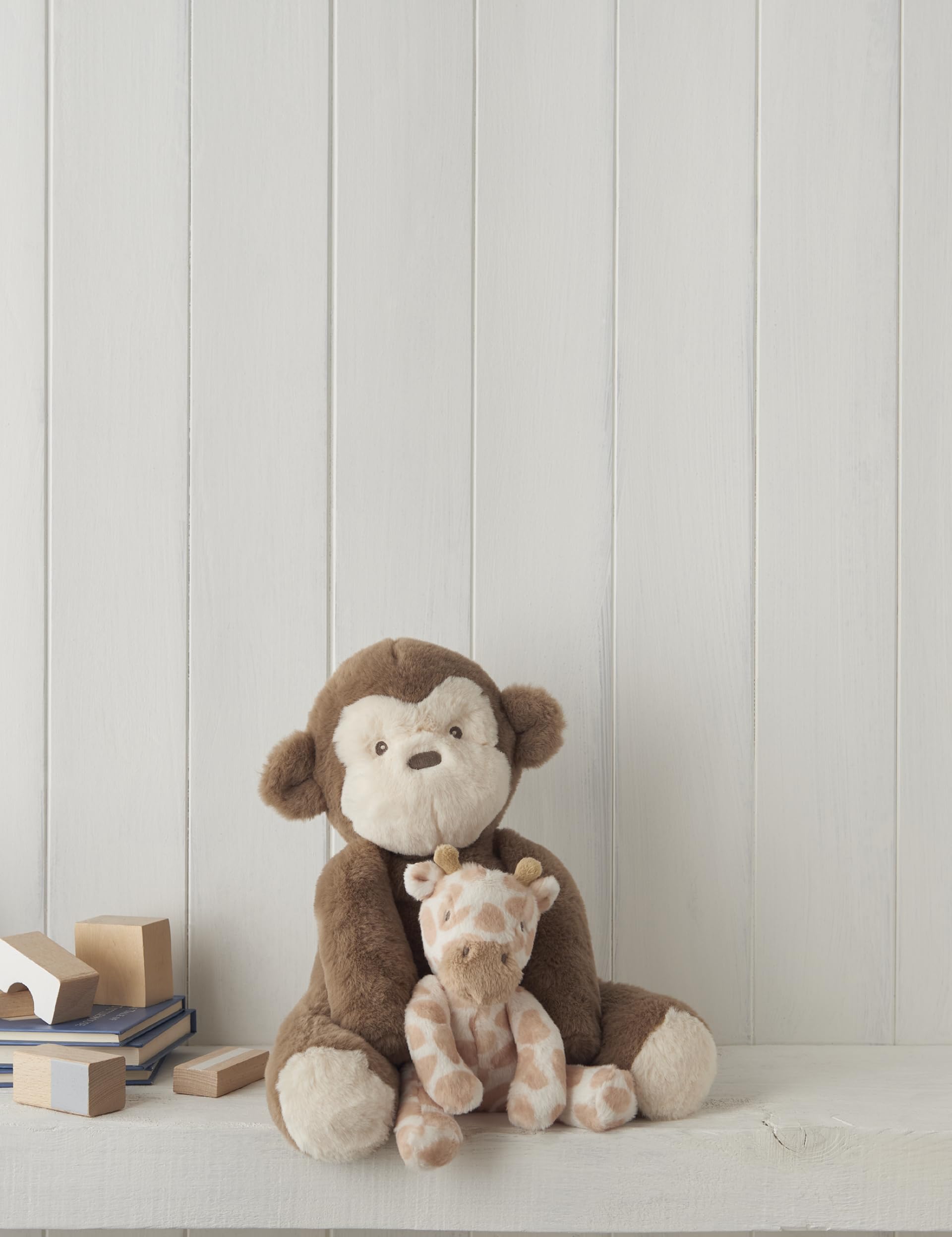 Mamas & Papas Welcome to the World Small Beanie Toy - Monty Monkey Plush for Newborns 4