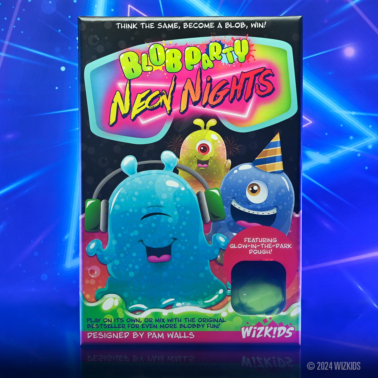 Blob Party: Neon Nights - Co-op Party Game with Glow-in-the-Dark Dough 7