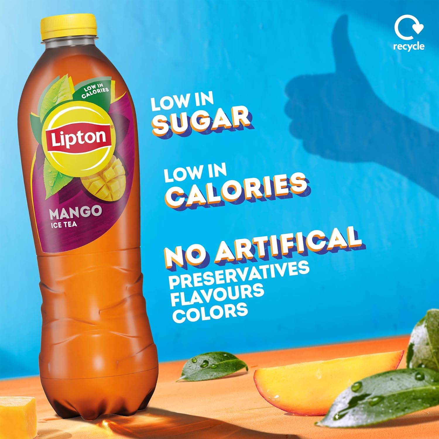 Lipton Ice Mango Eistee, 1,25 l 4