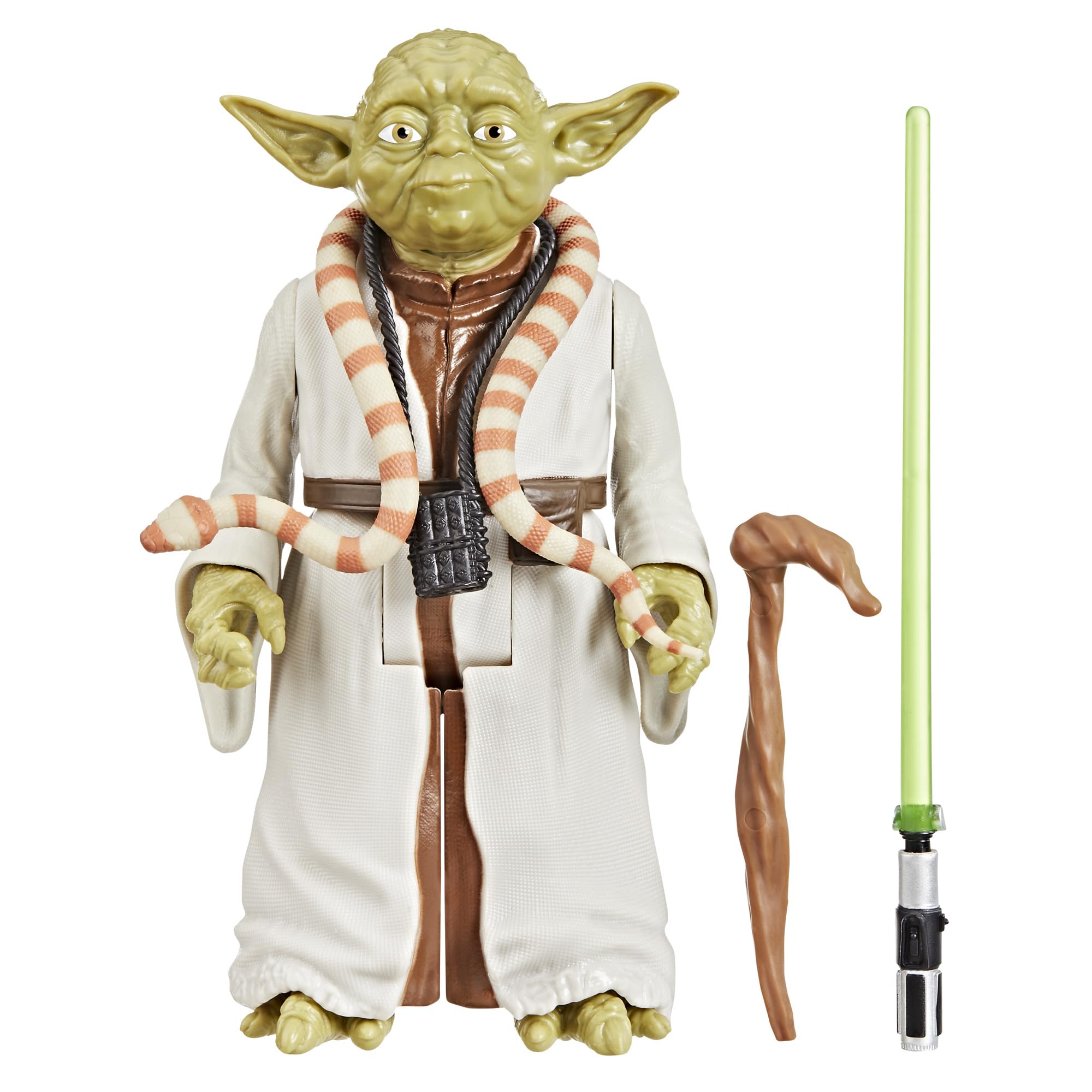 Star Wars Titan Hero Series Yoda - 12-Inch Scale Action Figure with Lightsaber & Staff