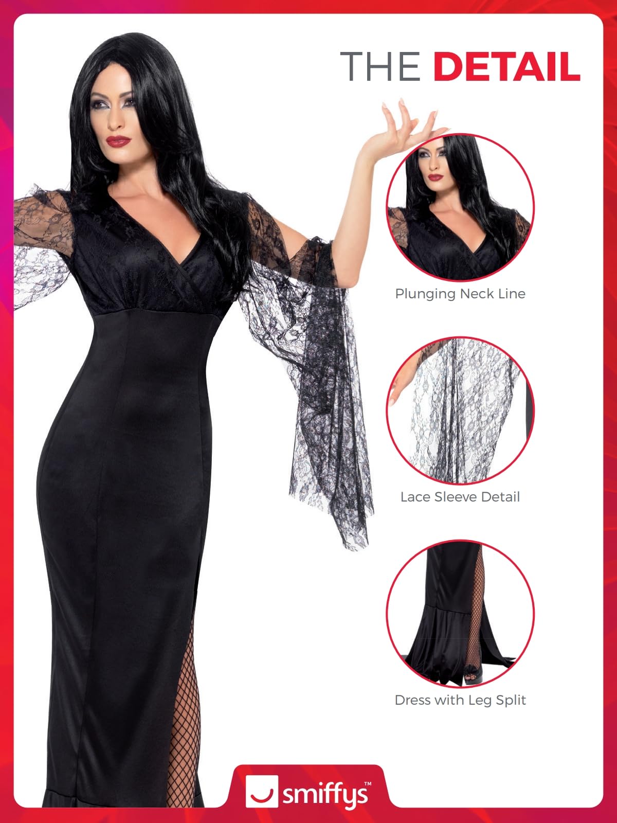 Smiffys Immortal Soul Costume - Adult Women's Size L 5