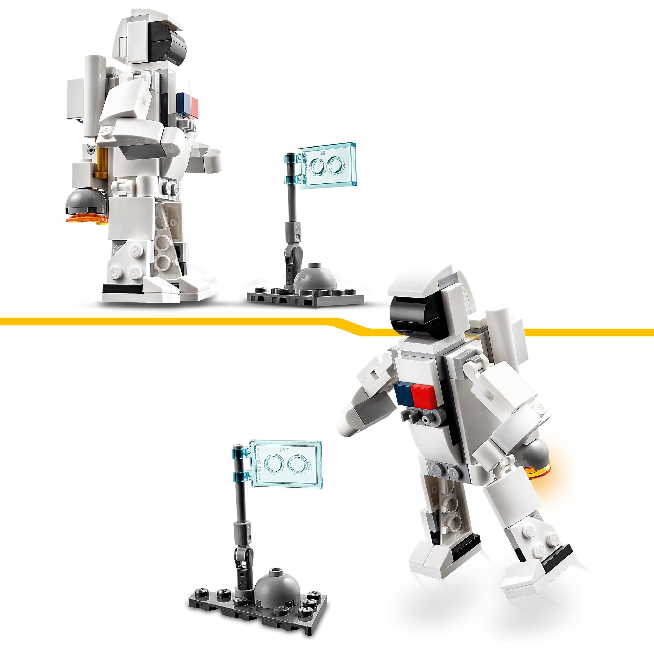 LEGO Creator 31134 Space Shuttle to Astronaut Figure to Spaceship Building Set | Ages 6+ 4