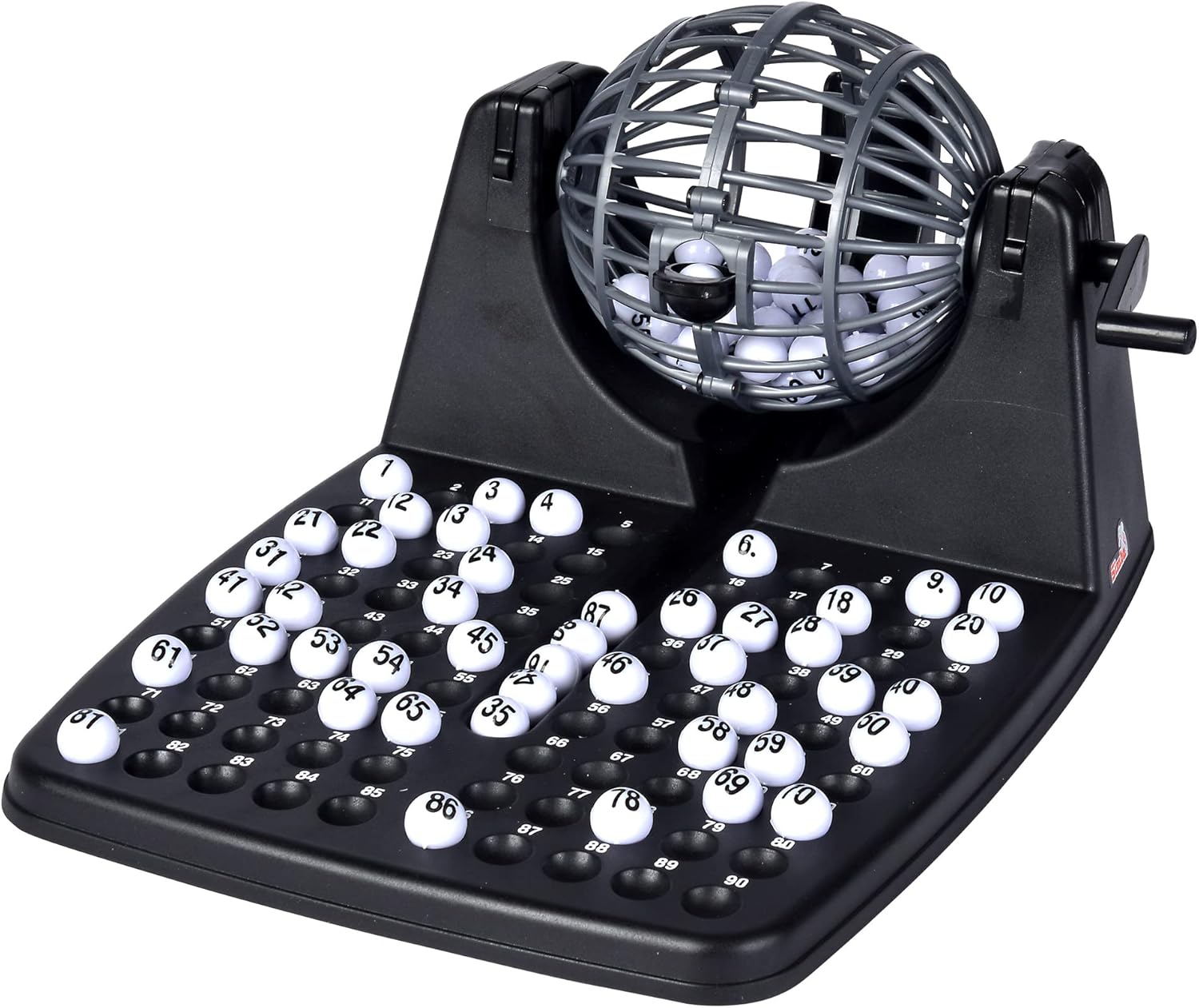 noris 606150493 Bingo Drum Set with 90 Balls, 12 Cards & Chips - Ocean Tides 5